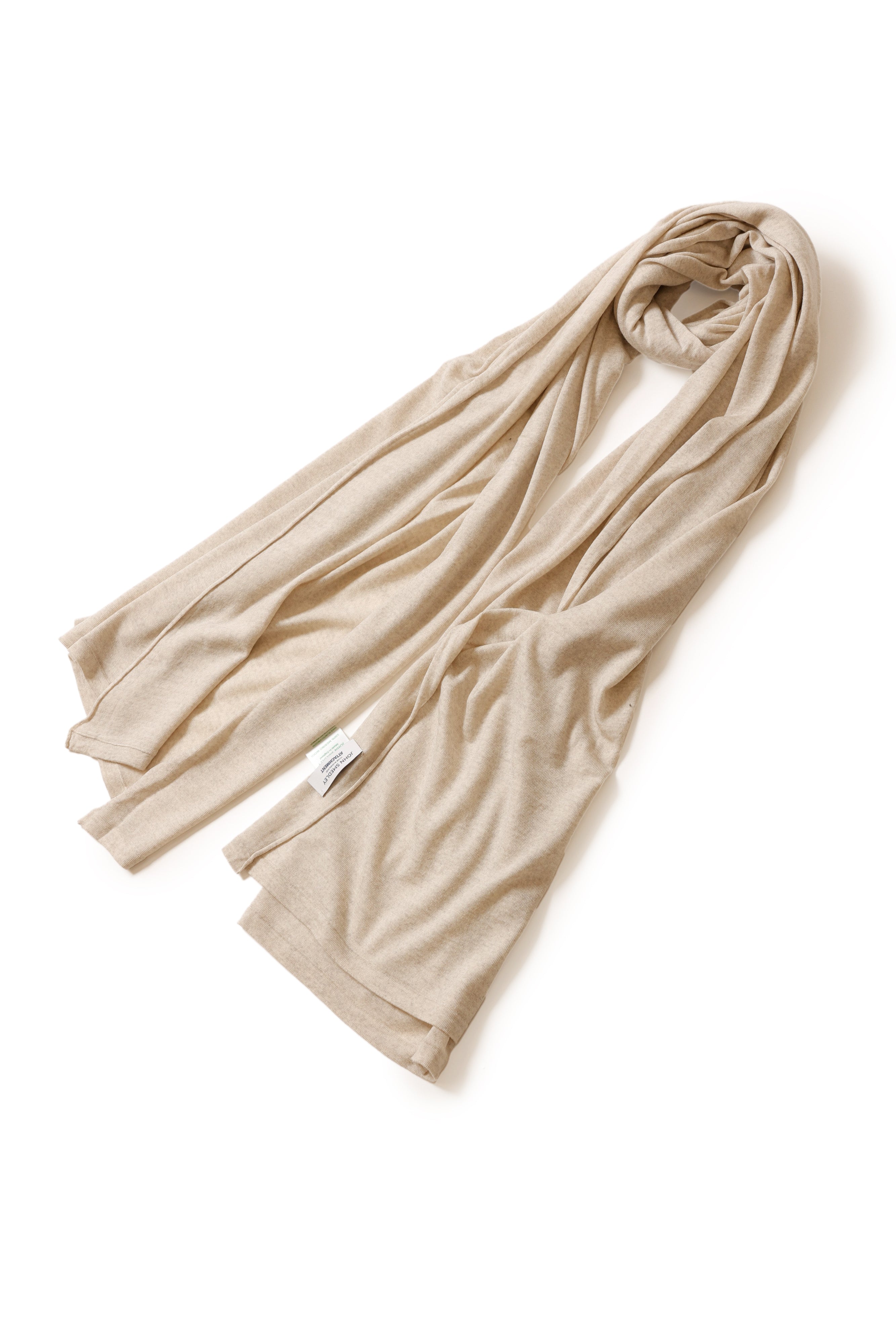 限定商品 × JOHN SMEDLEY MERINO EXTRAFINE WIDE STOLE〔AA52-007〕