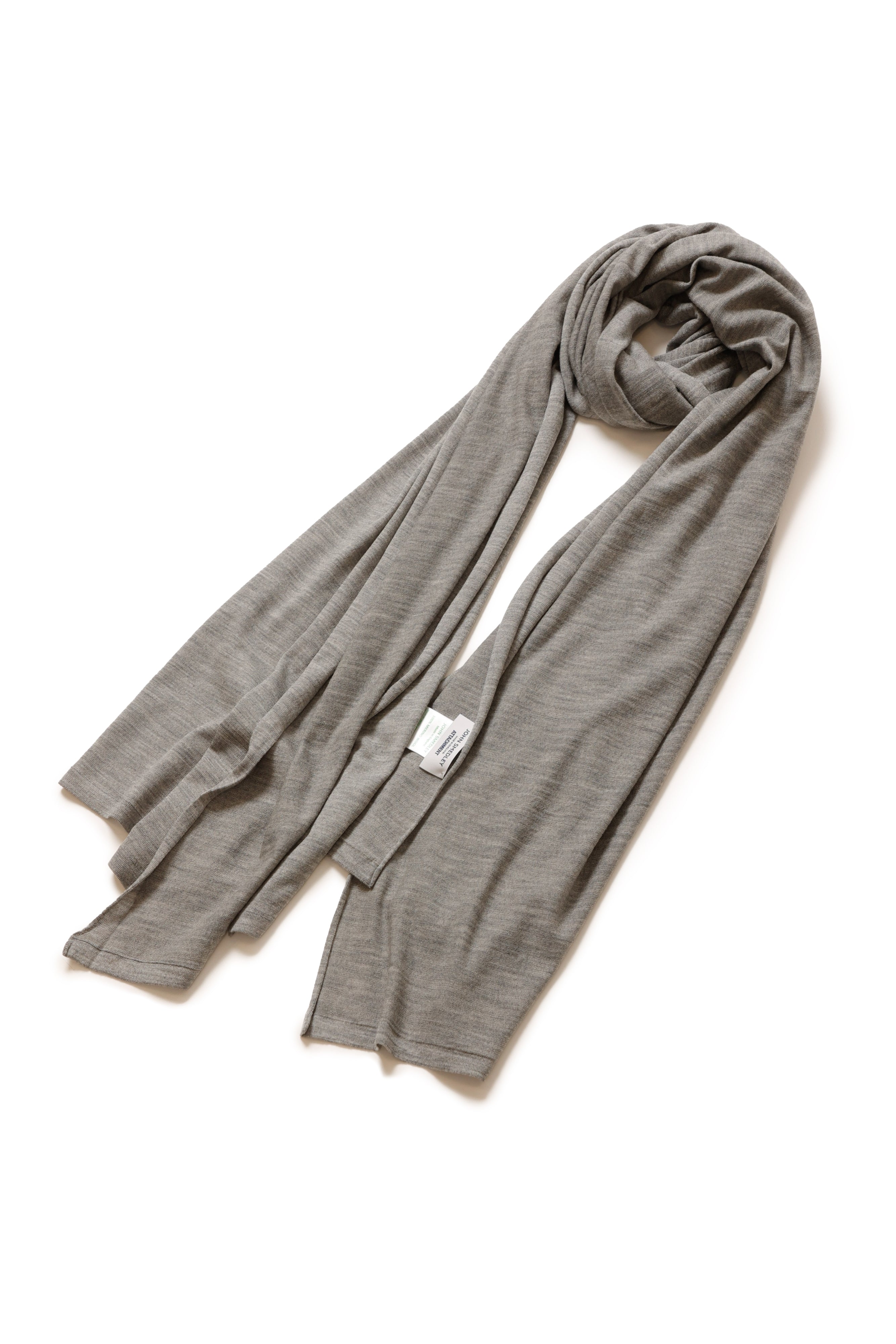 限定商品 × JOHN SMEDLEY MERINO EXTRAFINE WIDE STOLE〔AA52-007〕