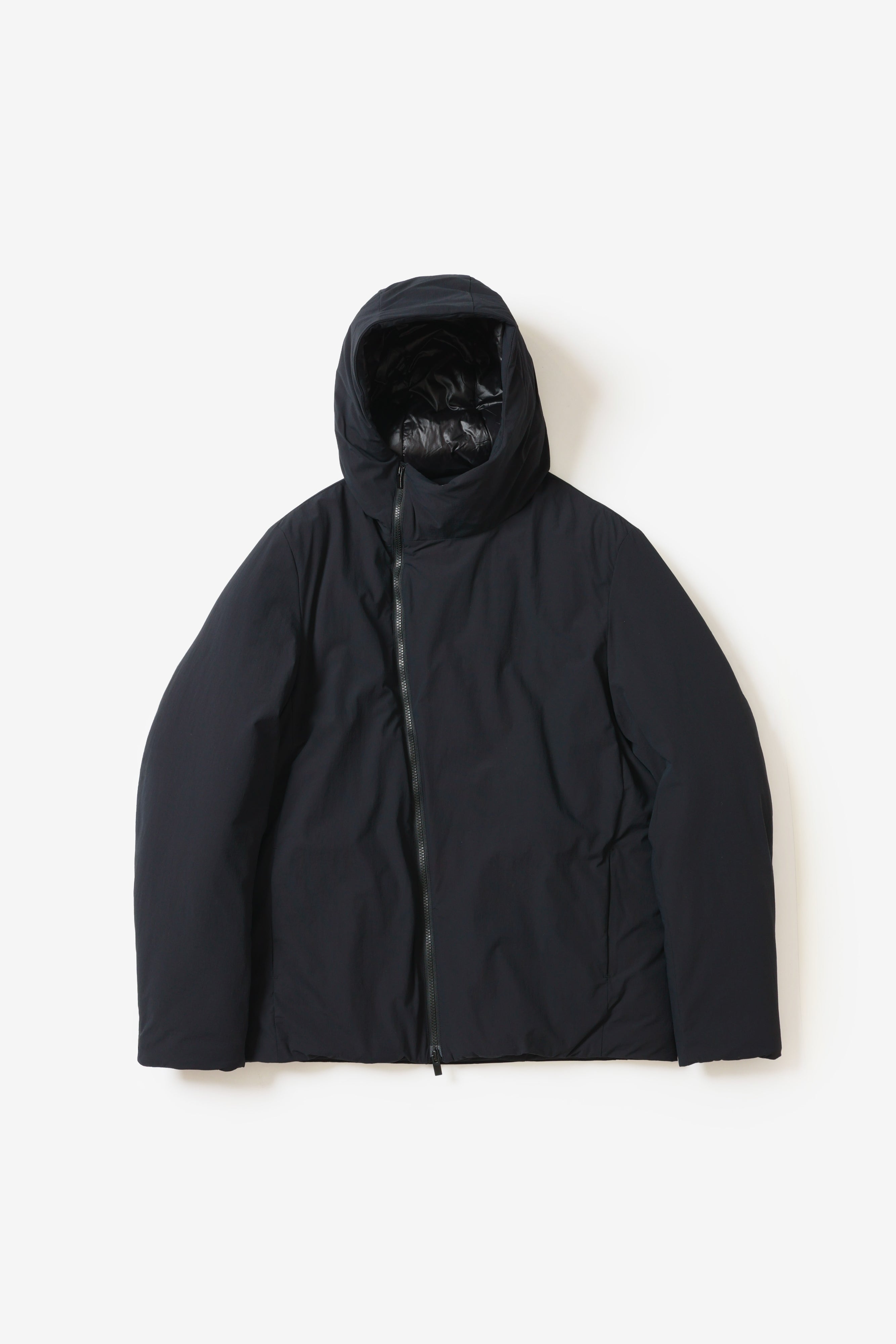 限定商品 ナイロン2WAYストレッチクロス ラウンドジップフーデットコート〔AB52-117〕
