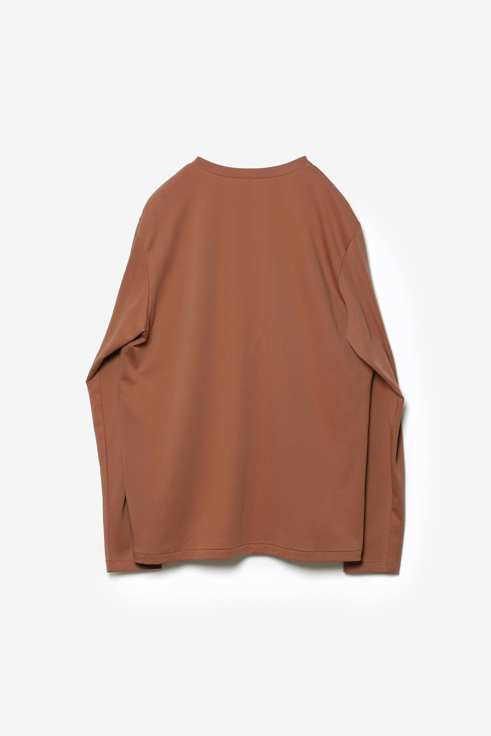 コットンダブルフェイス スリムフィットL/S Tシャツ〔AJ61-047〕