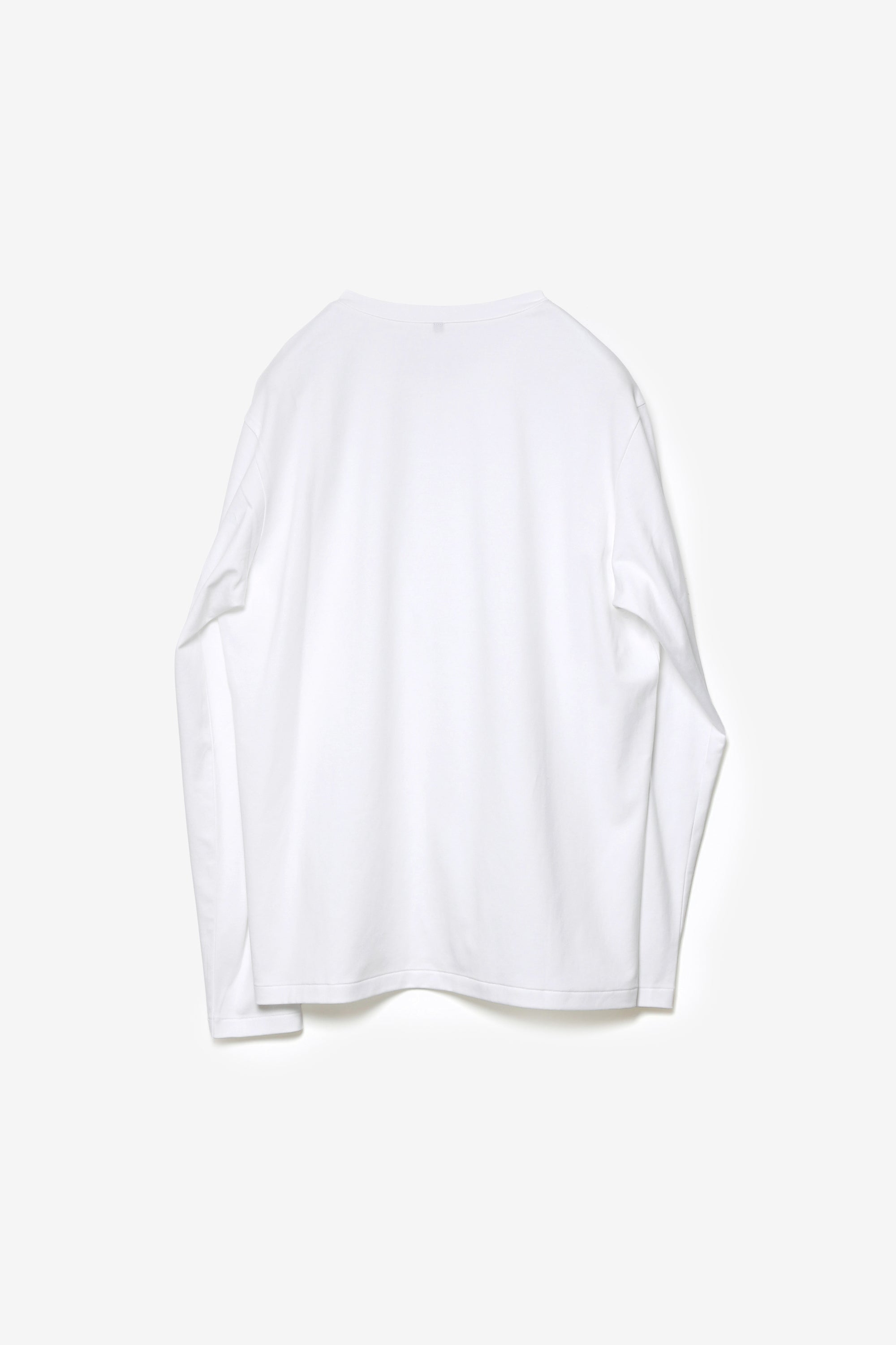 コットンダブルフェイス スリムフィットL/S Tシャツ〔AJ61-047〕