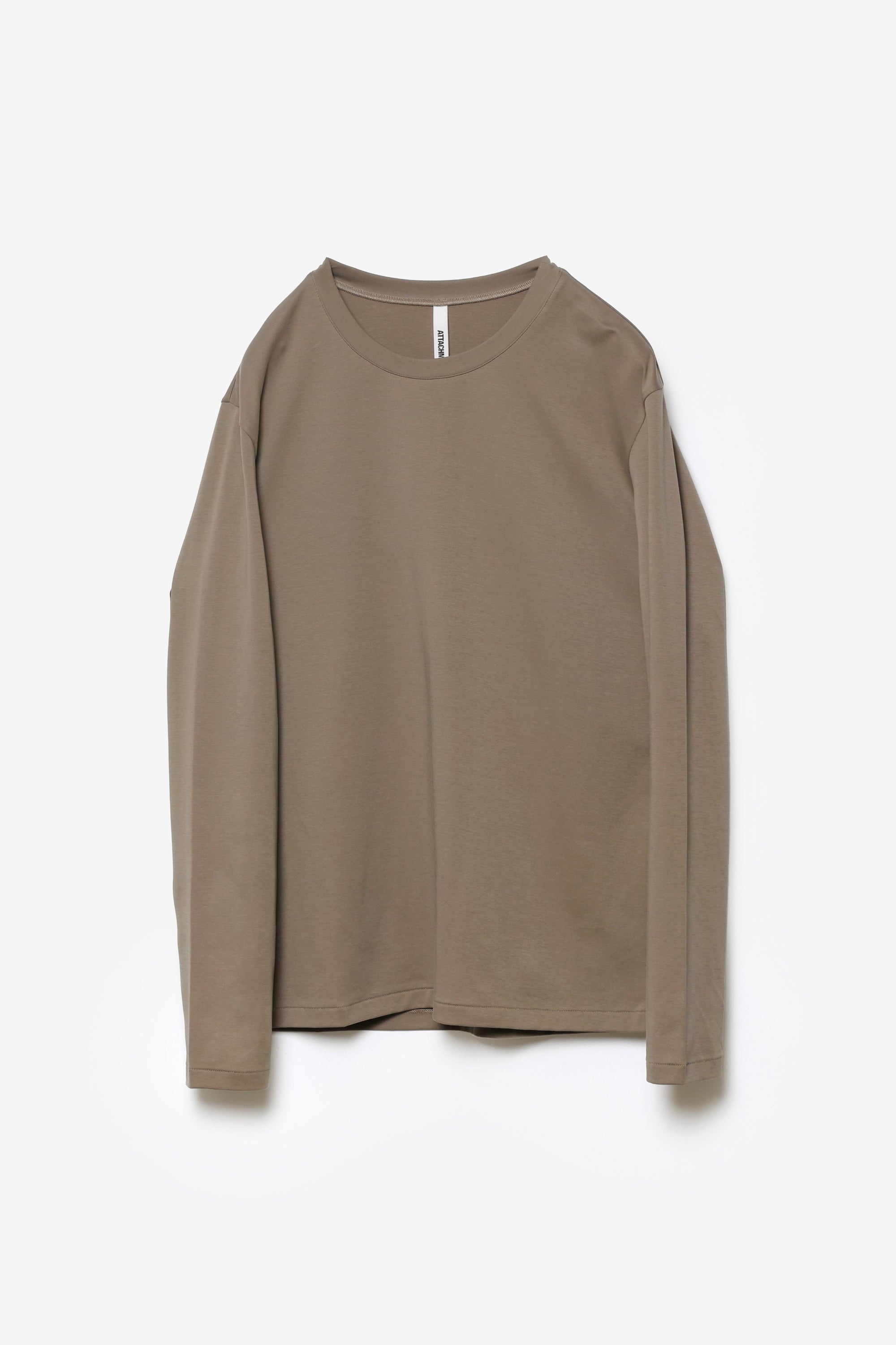 コットンダブルフェイス スリムフィットL/S Tシャツ〔AJ61-047〕