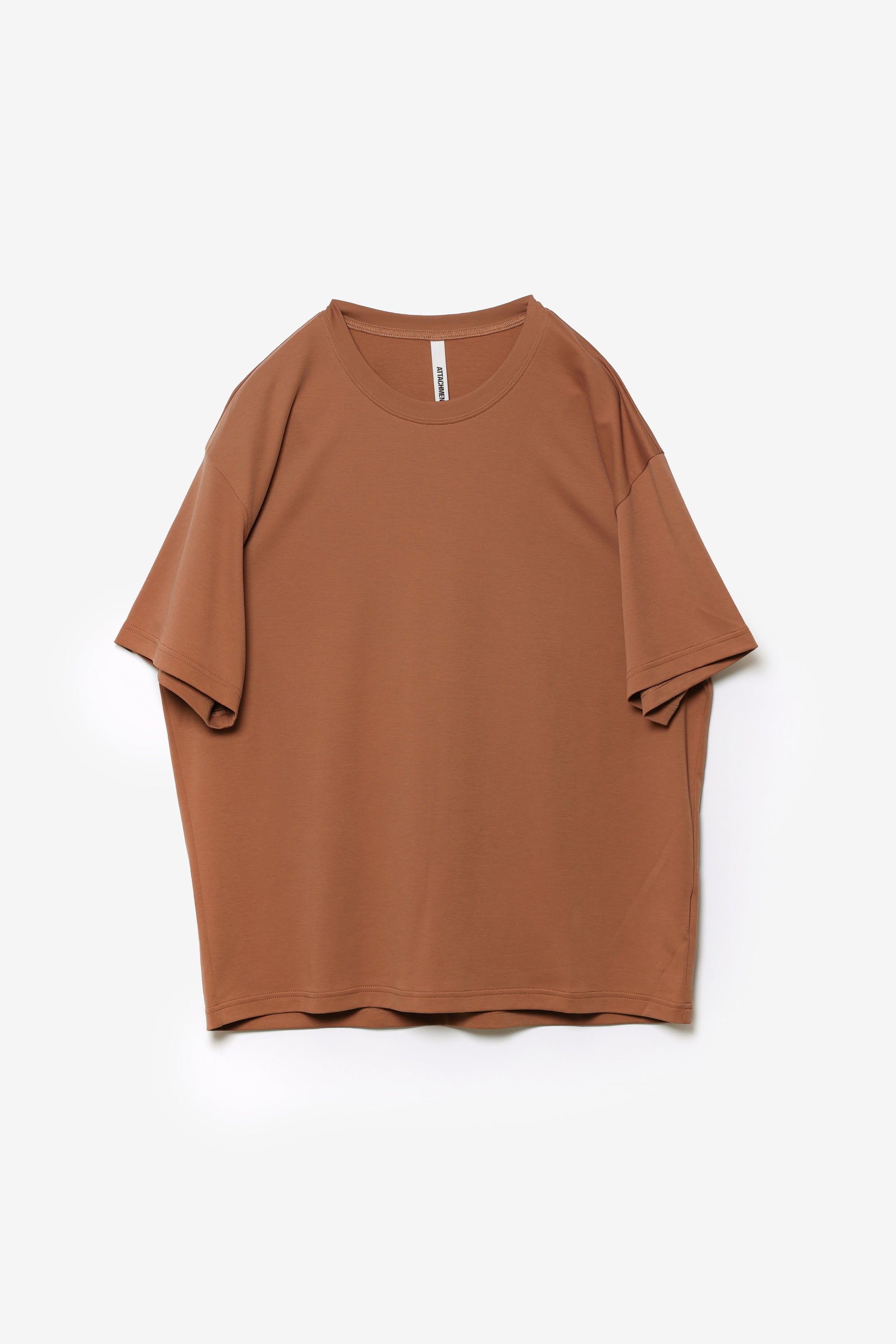 コットンダブルフェイス オーバーサイズS/S Tシャツ〔AJ61-049〕