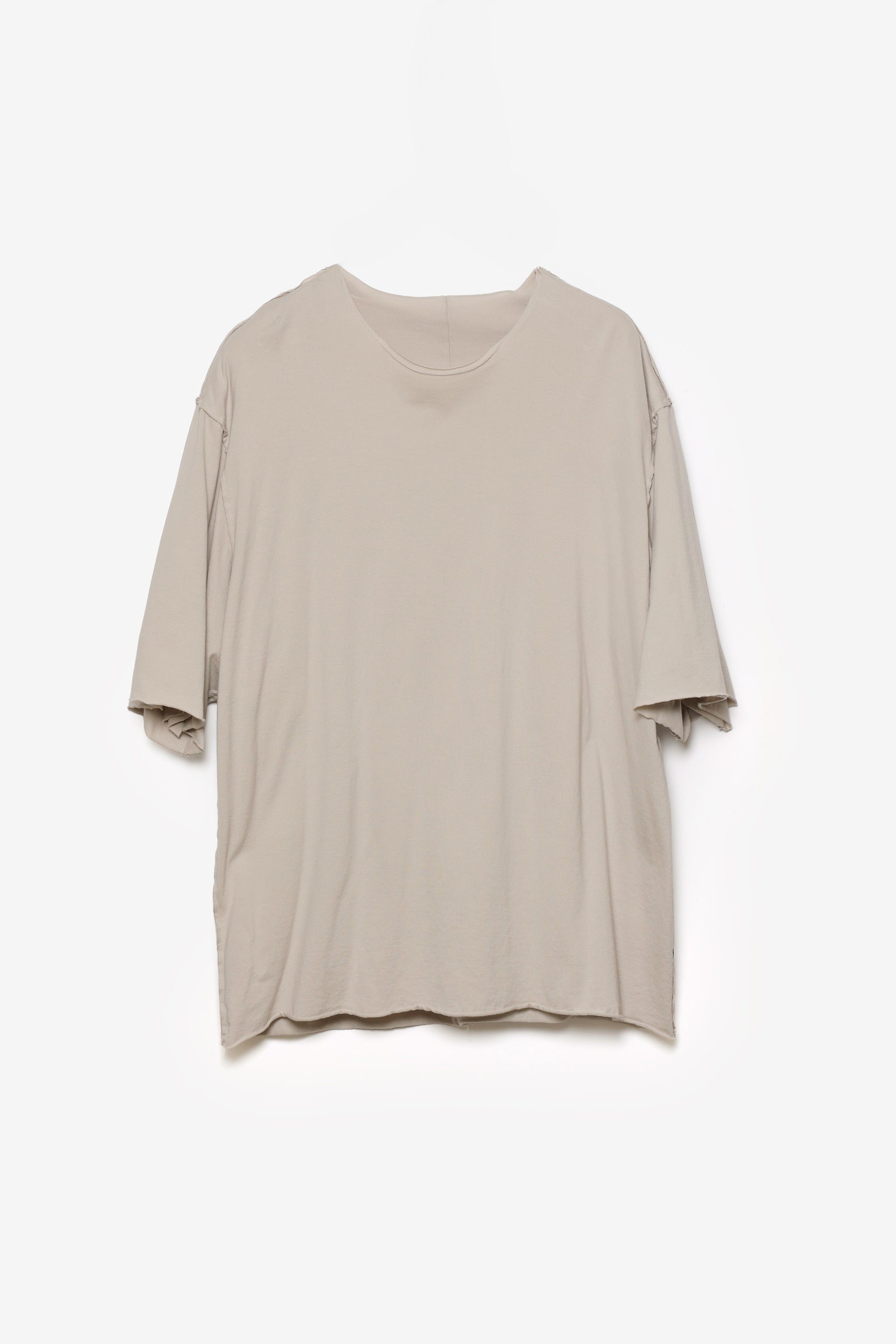 ピマコットンジャージー オーバーサイズレイヤードS/S Tシャツ〔AJ61-074〕