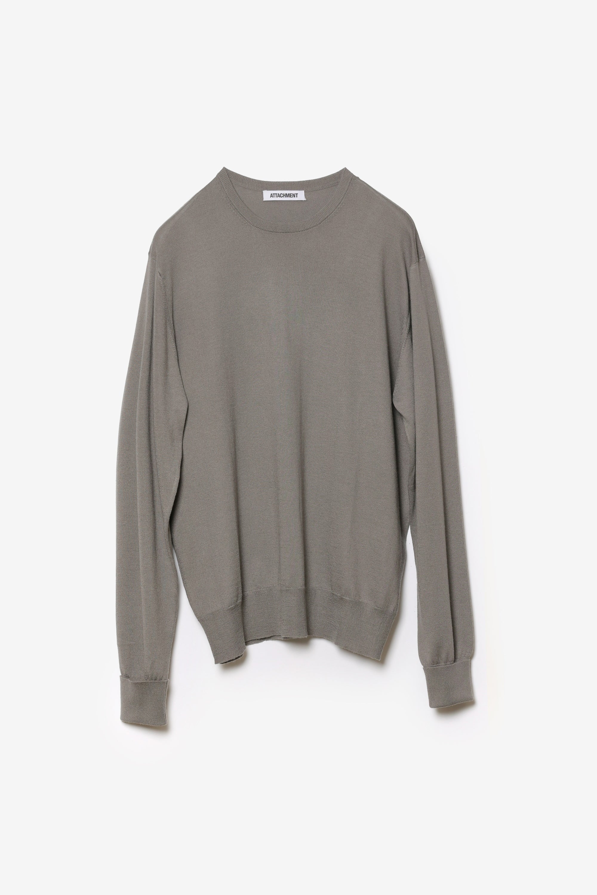 シルクカシミヤニット クルーネックプルオーバー〔AK61-003〕