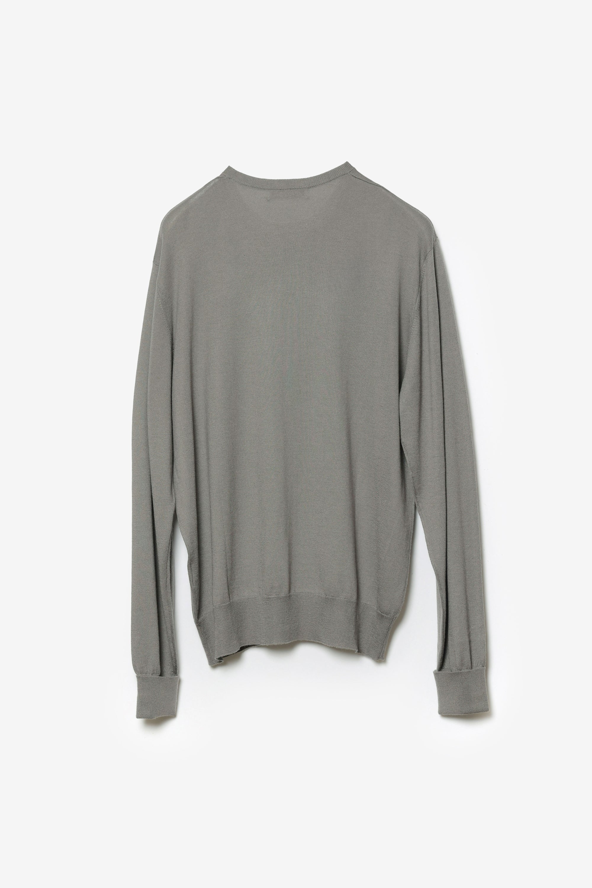 シルクカシミヤニット クルーネックプルオーバー〔AK61-003〕