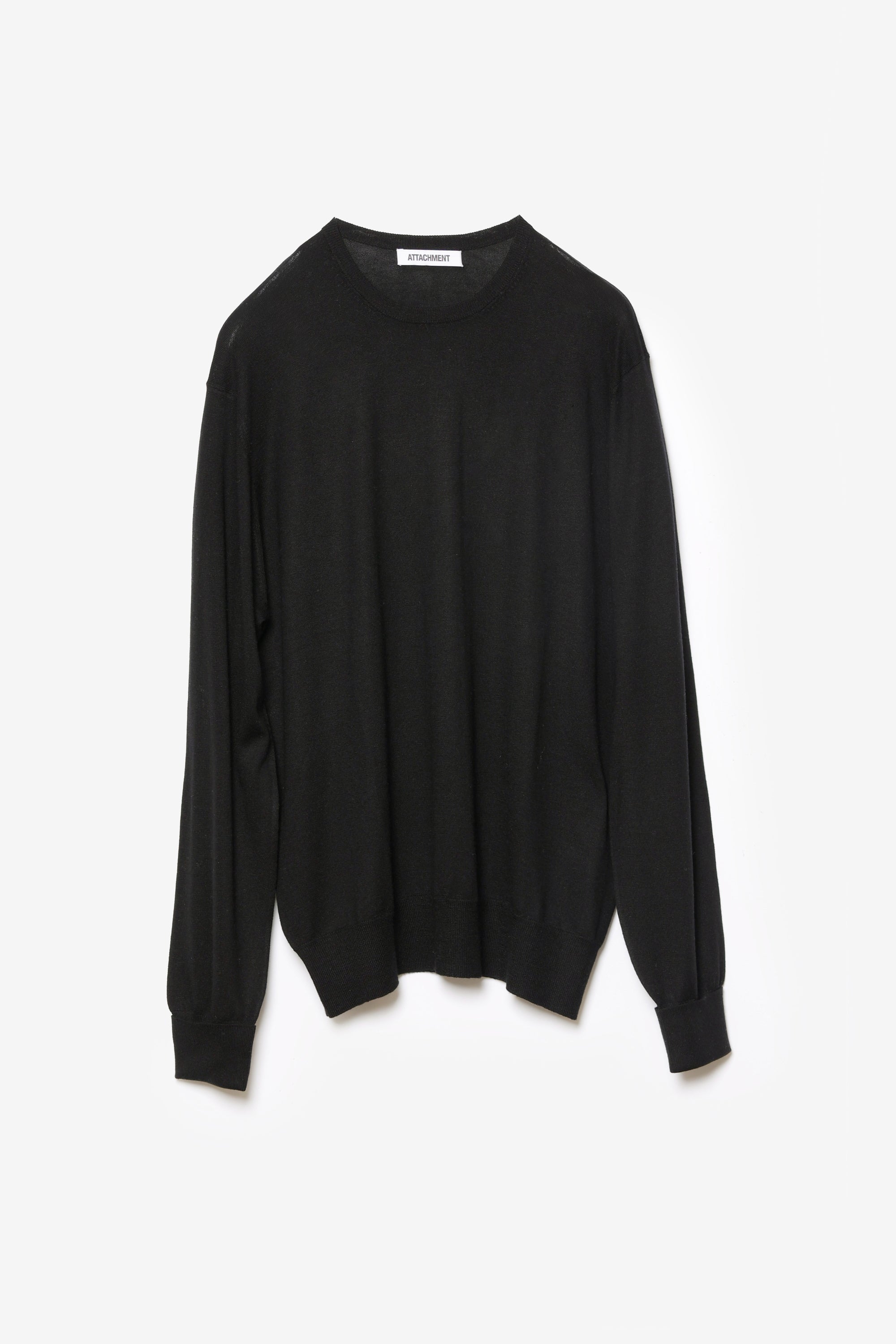 シルクカシミヤニット クルーネックプルオーバー〔AK61-003〕