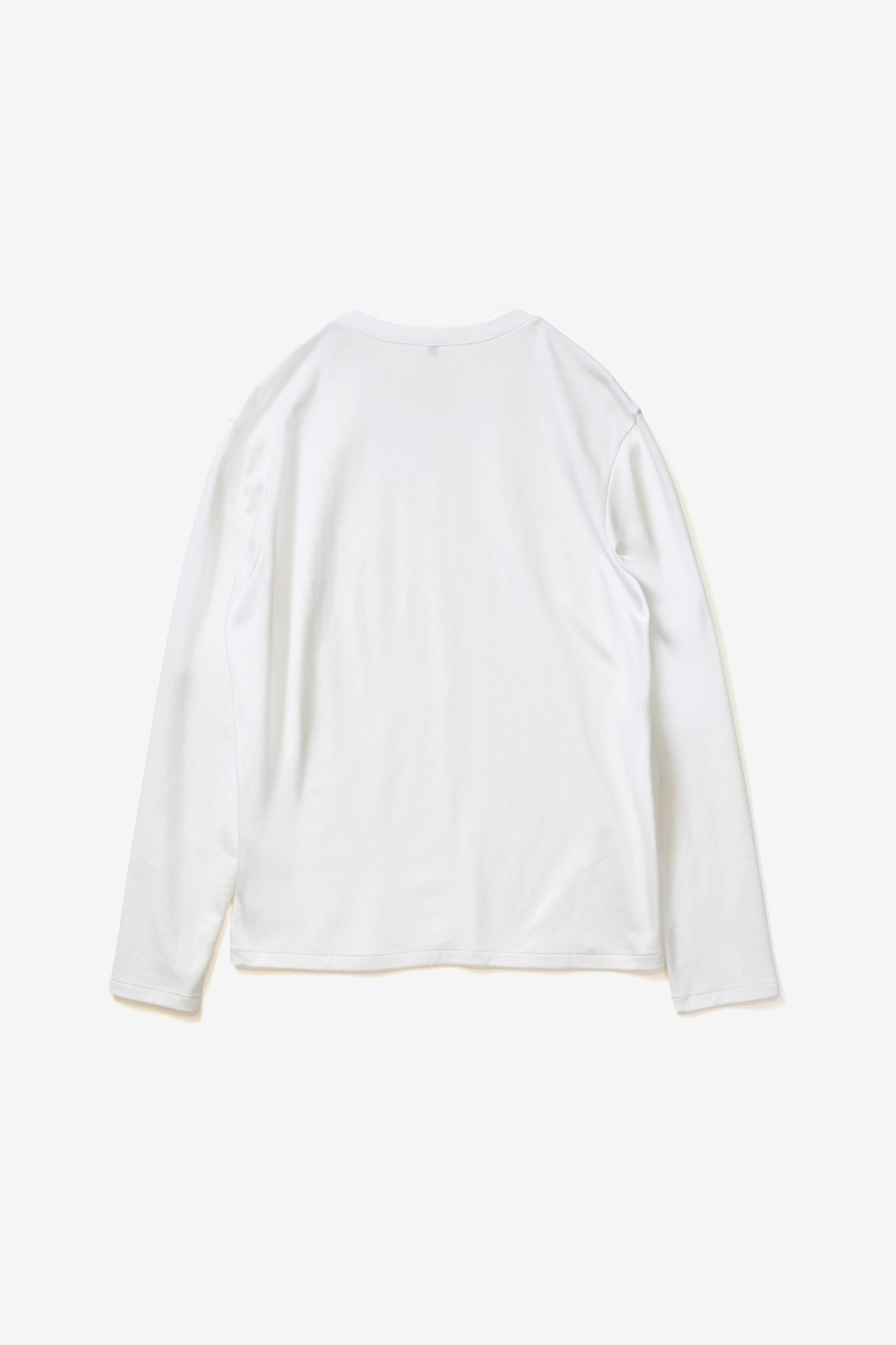 コットンダブルフェイススリムフィットL/Sカットソー〔MCKA0283086998〕