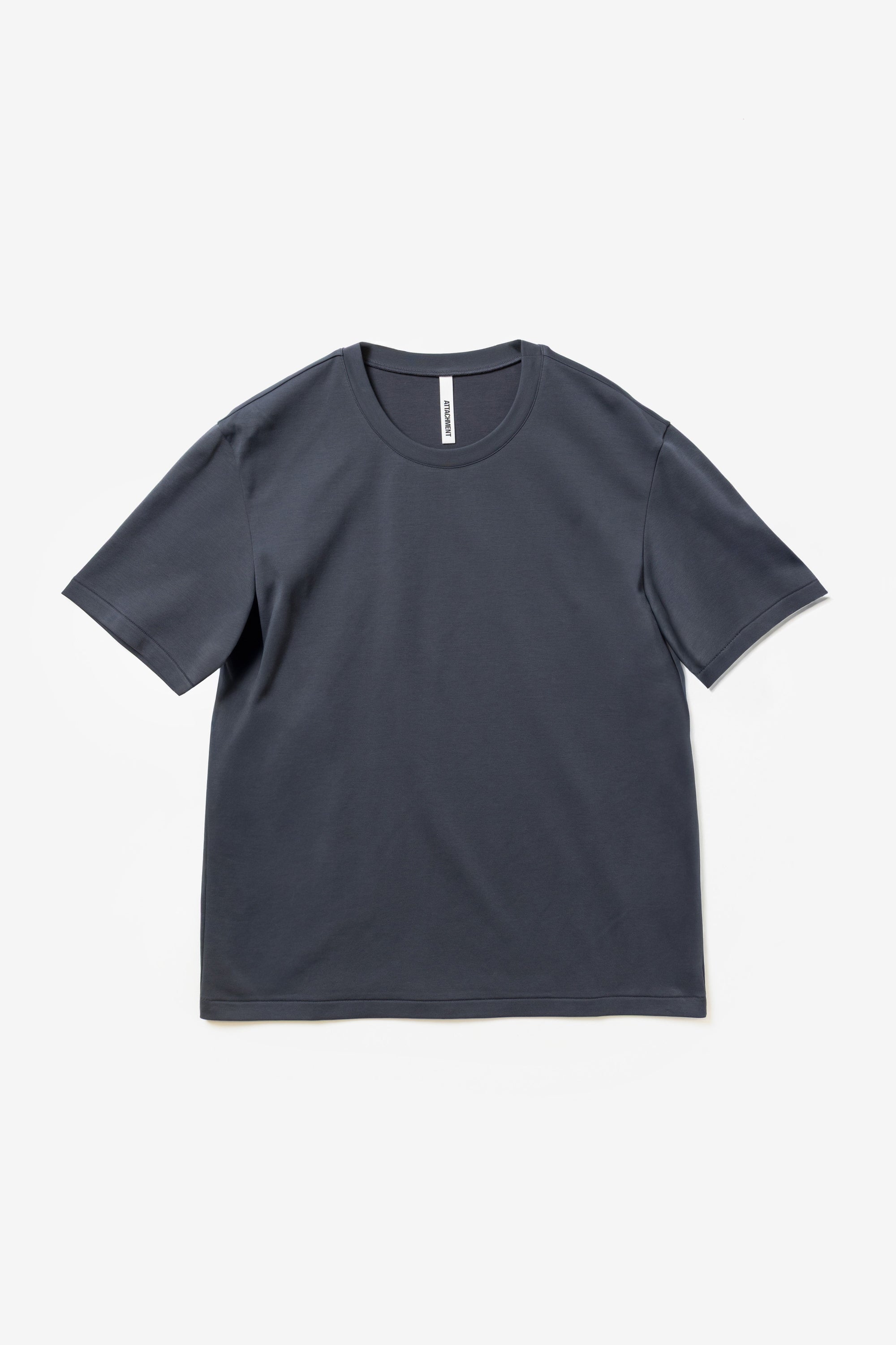 コットンダブルフェイススリムフィットS/Sカットソー〔MCKA0284086998〕