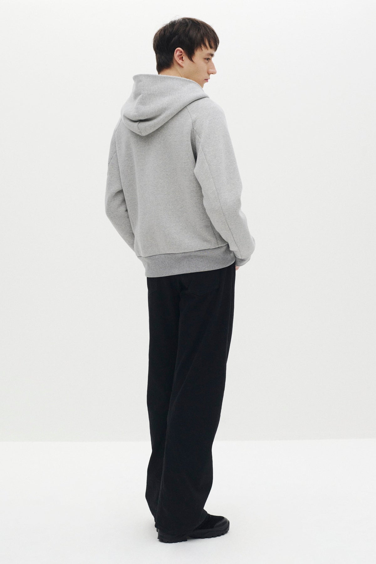 STILL ATTACHMENT カシミヤテリージップアップフーディー〔MCKA0285086998〕