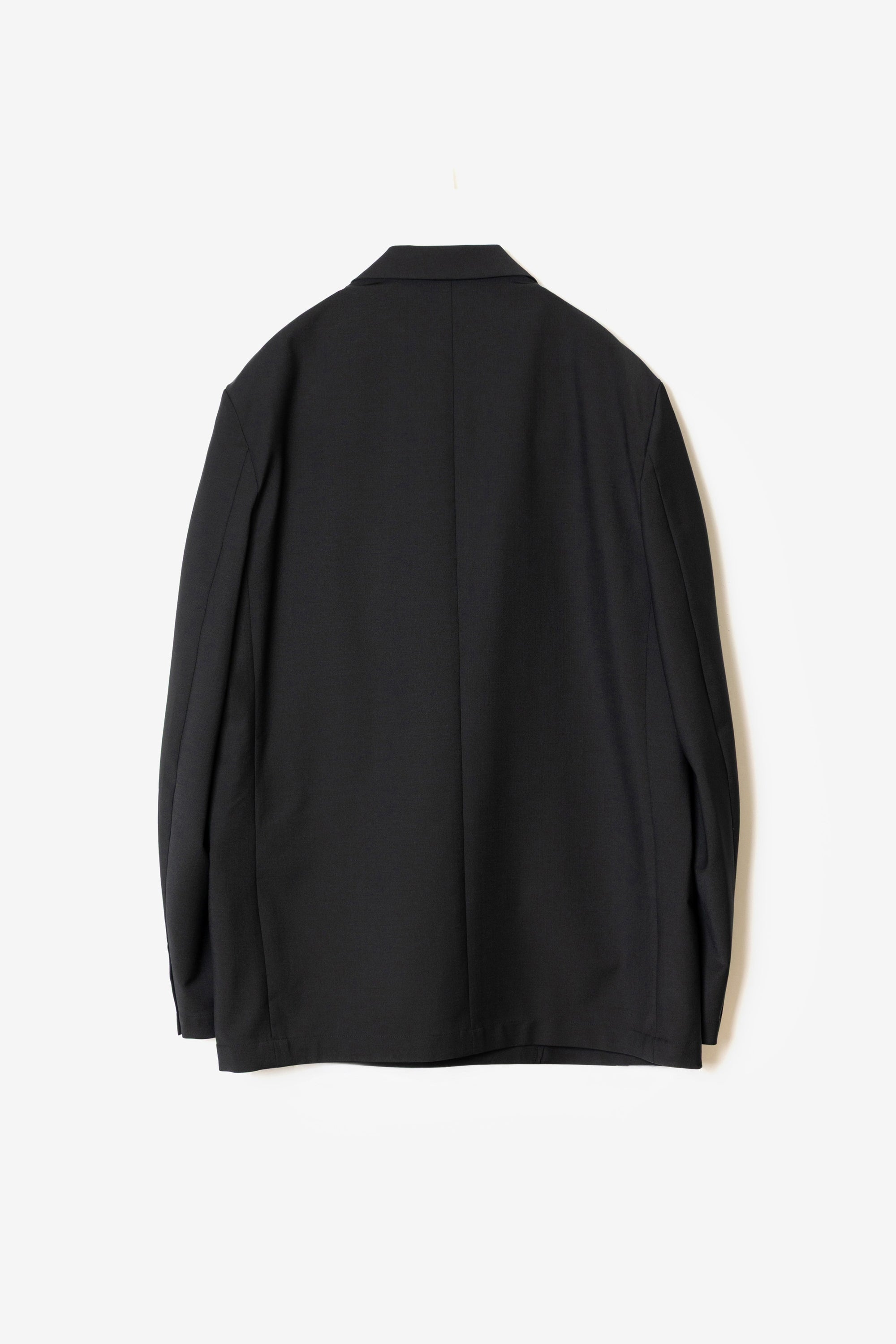 ウール/ポリエステルストレッチトロ2Bジャケット〔MCKA0291046998〕