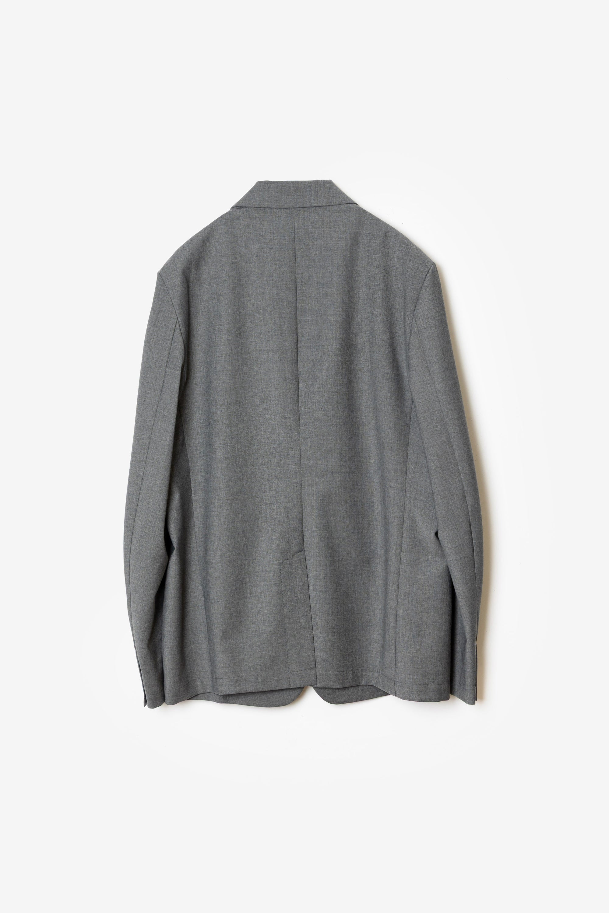 ウール/ポリエステルストレッチトロ2Bジャケット〔MCKA0291046998〕