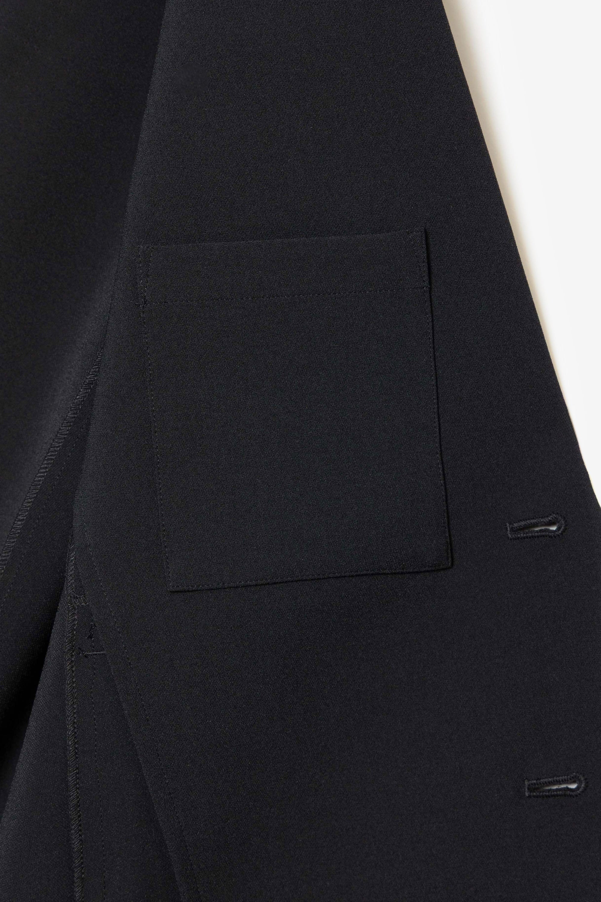 ポリエステルストレッチダブルクロス2Bジャケット〔MCKA0292046998〕