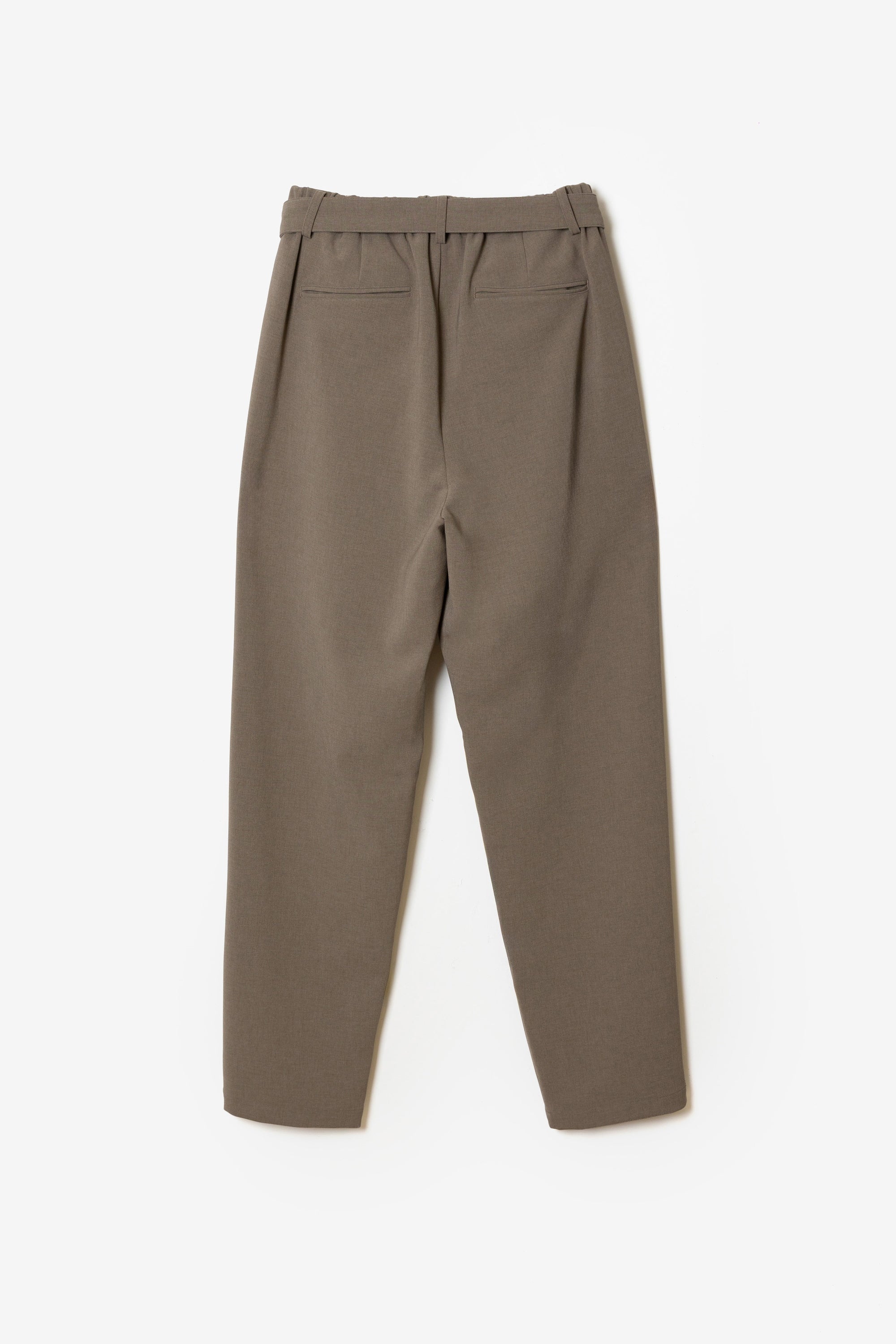 ポリエステルストレッチダブルクロスクロスタックパンツ〔MCKA0296106998〕