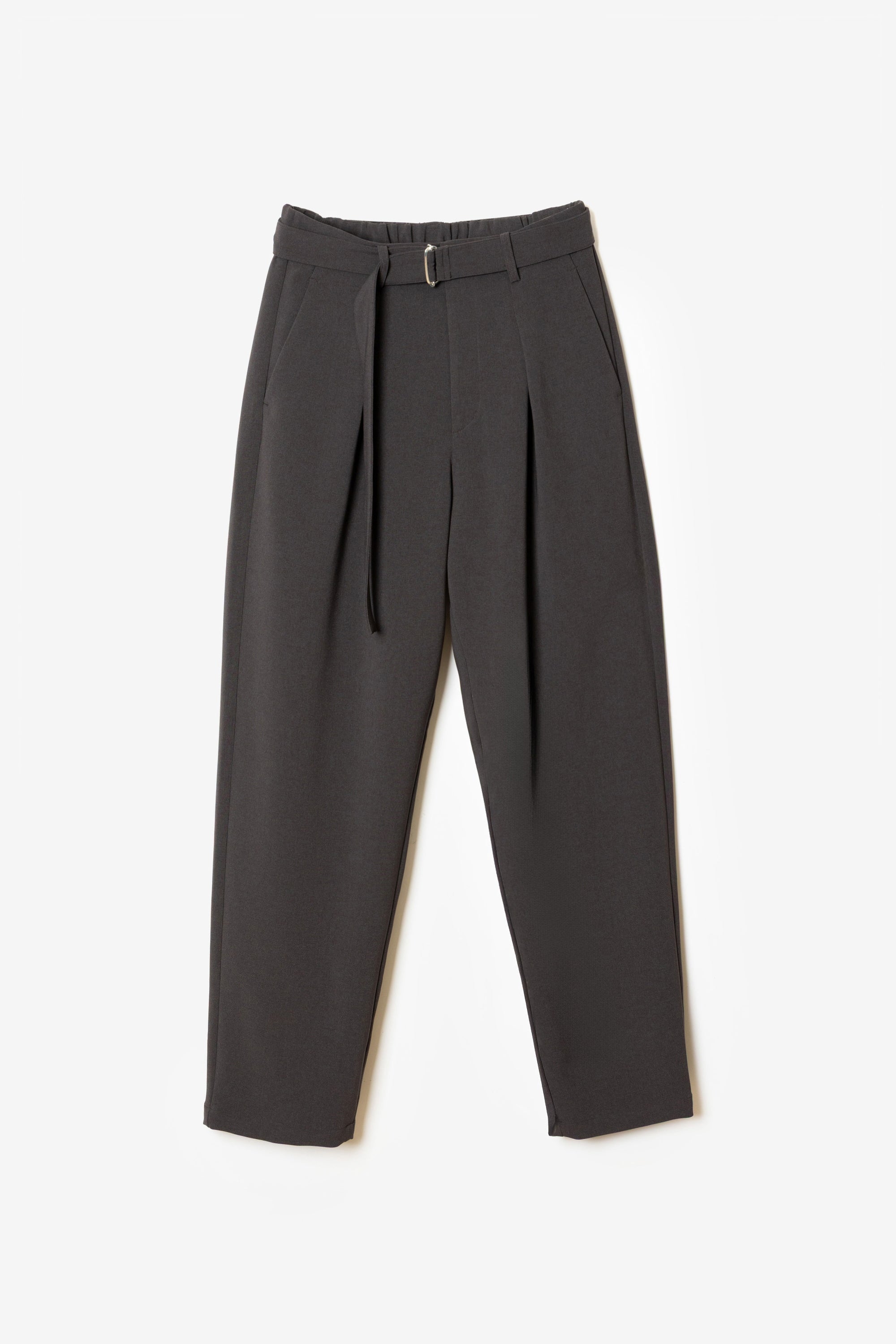 ポリエステルストレッチダブルクロスクロスタックパンツ〔MCKA0296106998〕