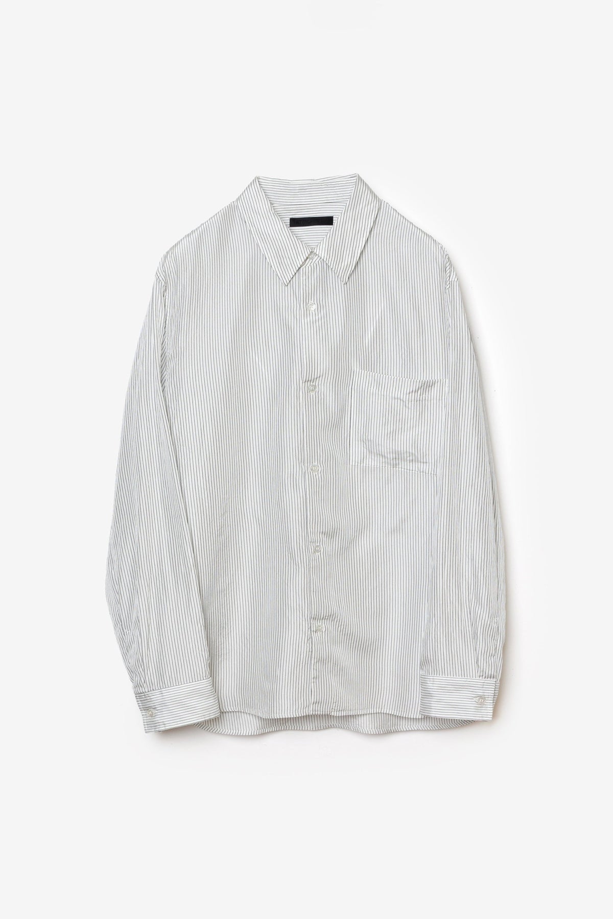 STILL ATTACHMENT シルクツイルL/Sシャツ〔MCKA0311076998〕