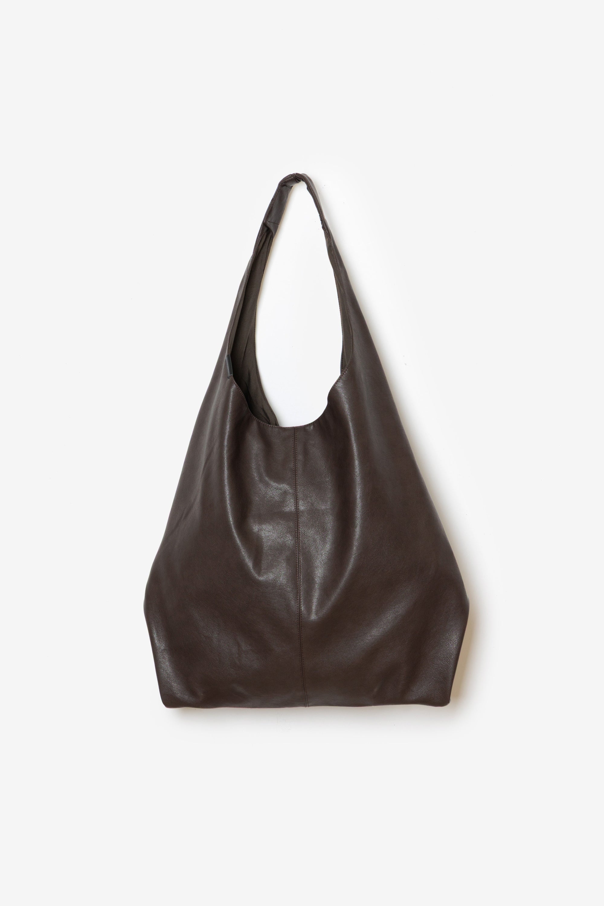 シンセティックレザースモールショッピングバッグ〔MCKA0314146998〕