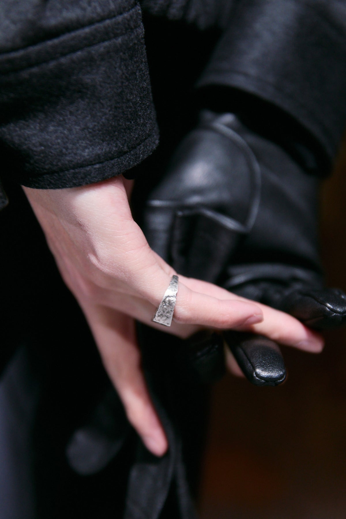 ATTACHMENT × NICEWORKSHOP SILVER RING〔MCKA0335156998〕