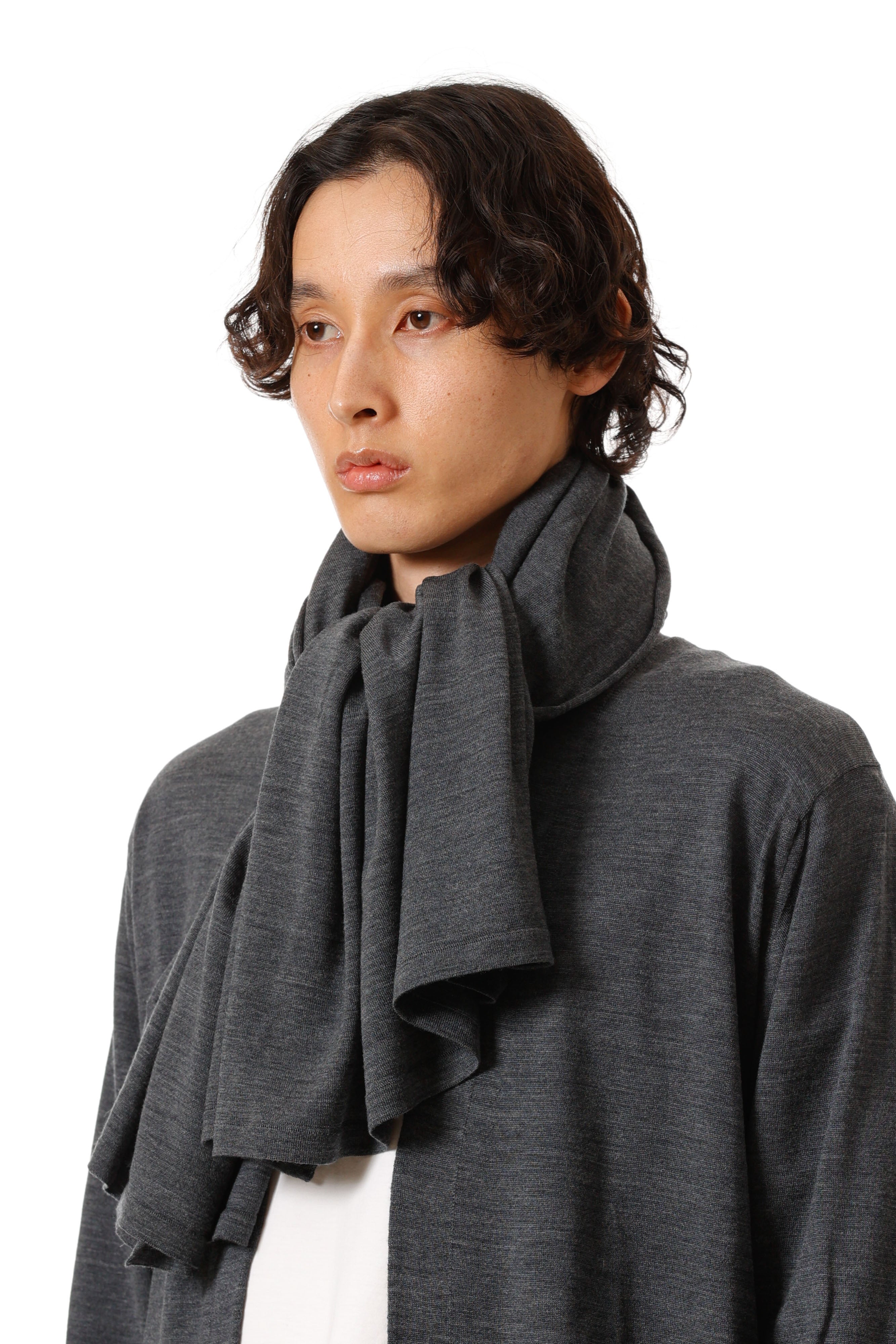 限定商品 × JOHN SMEDLEY MERINO EXTRAFINE WIDE STOLE〔AA52-007〕