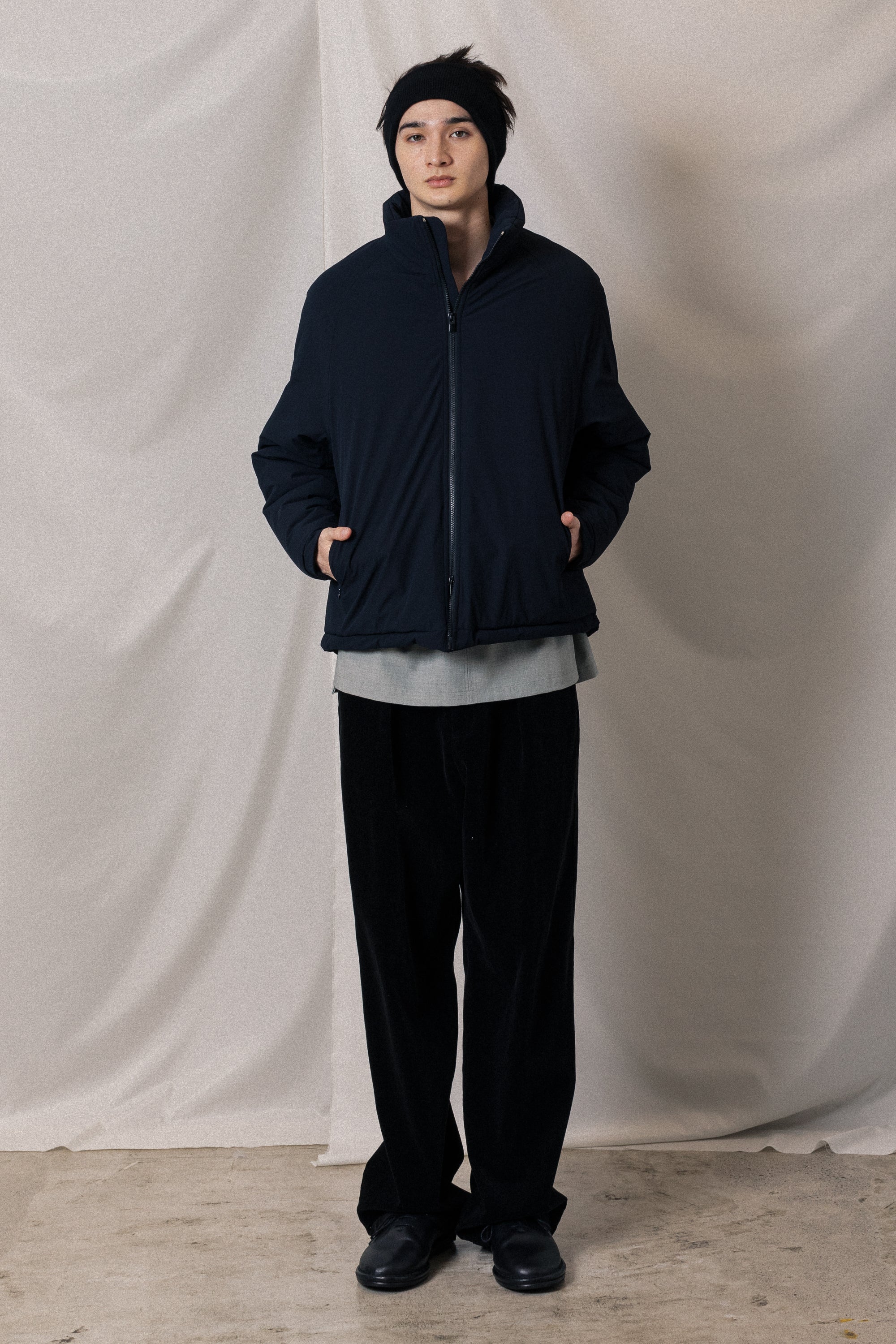 ナイロン2WAYストレッチクロス エクワックスジャケット〔AB52-008〕