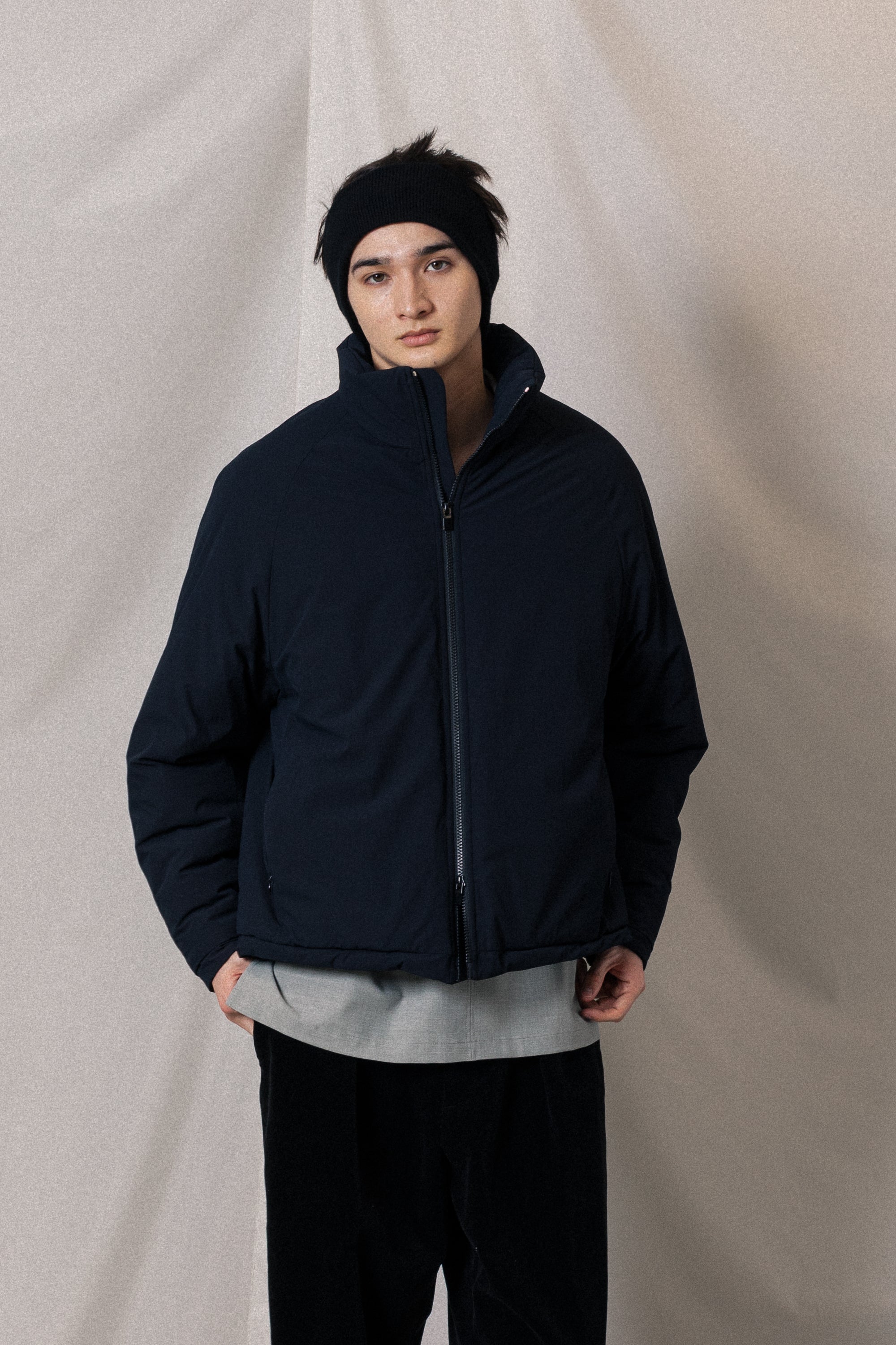 ナイロン2WAYストレッチクロス エクワックスジャケット〔AB52-008〕