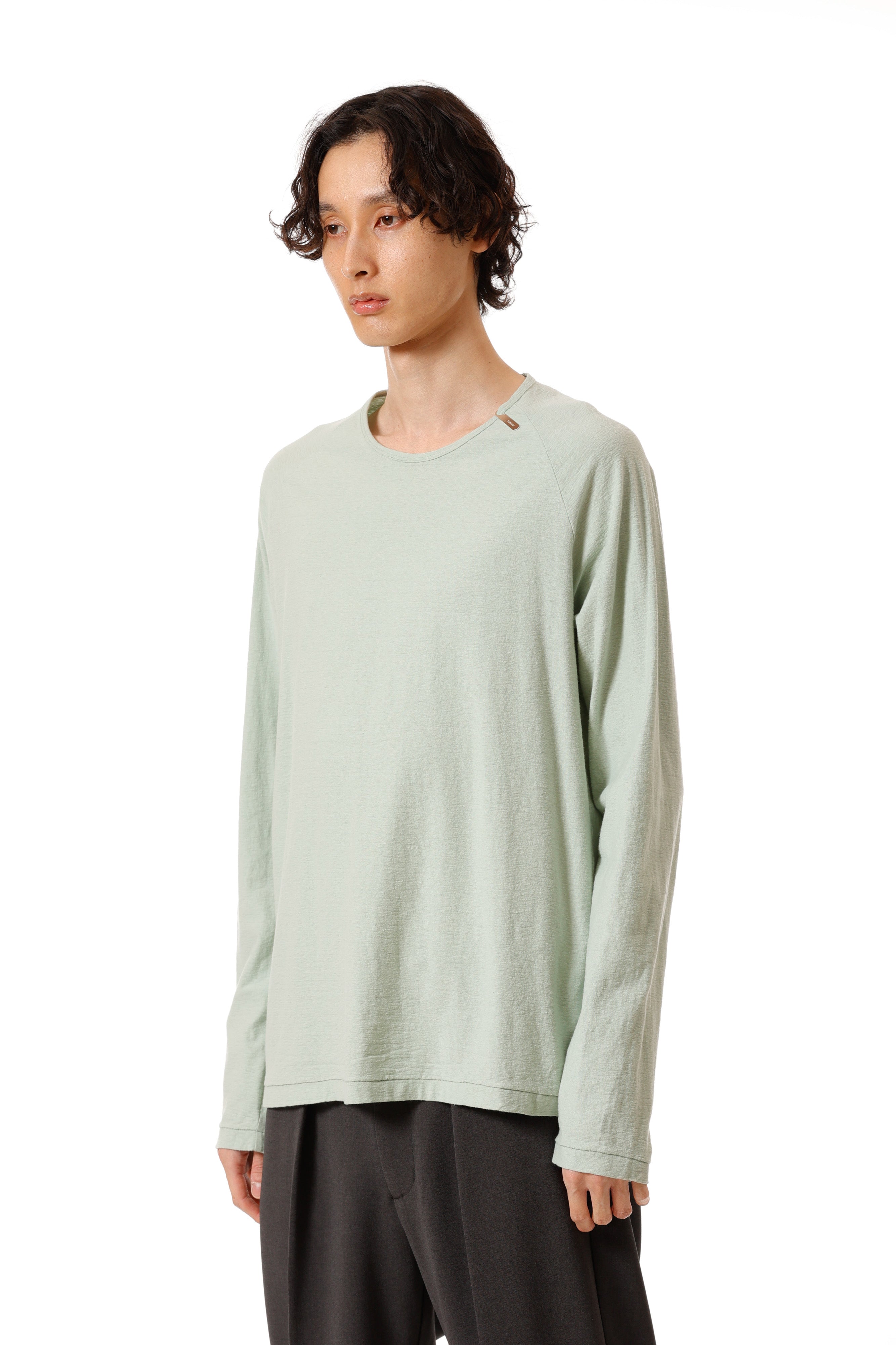 ラフィージャージー ラグランスリーブTシャツL/S〔AJ52-069〕