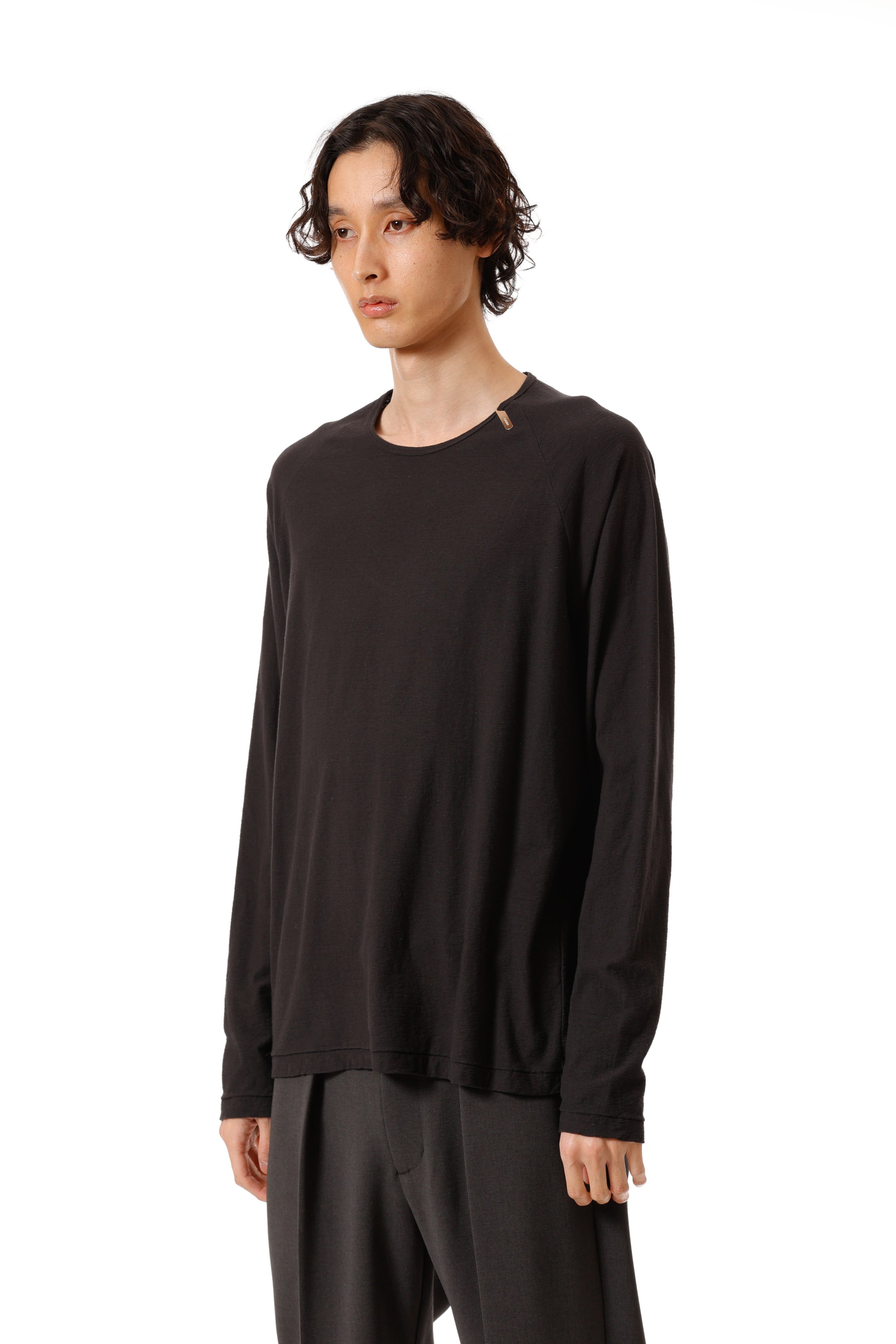 ラフィージャージー ラグランスリーブTシャツL/S〔AJ52-069〕