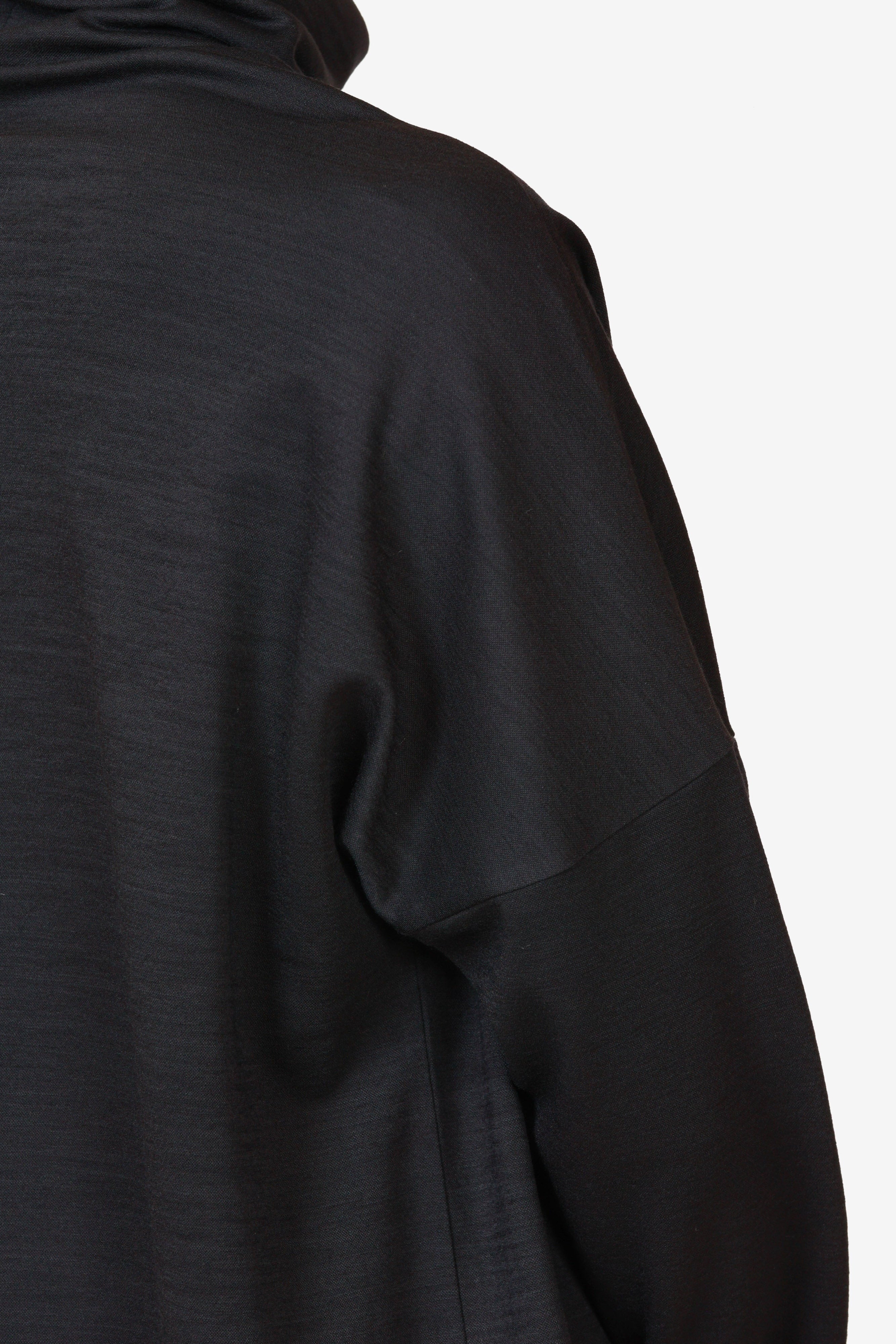 限定商品 ウール/ナイロンスムース ハイネックカットソーL/S〔AJ52-114〕