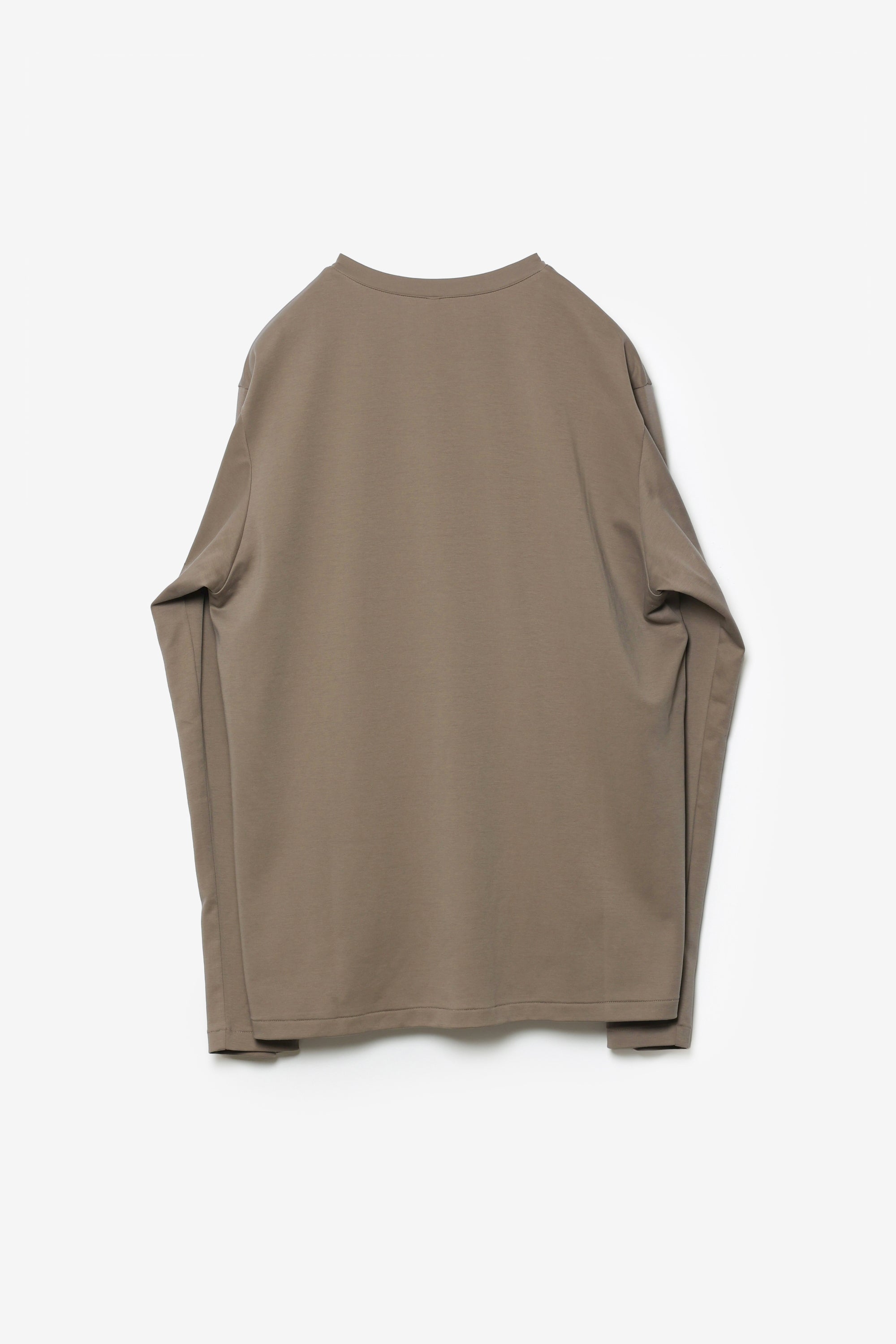 コットンダブルフェイス スリムフィットL/S Tシャツ〔AJ61-047〕
