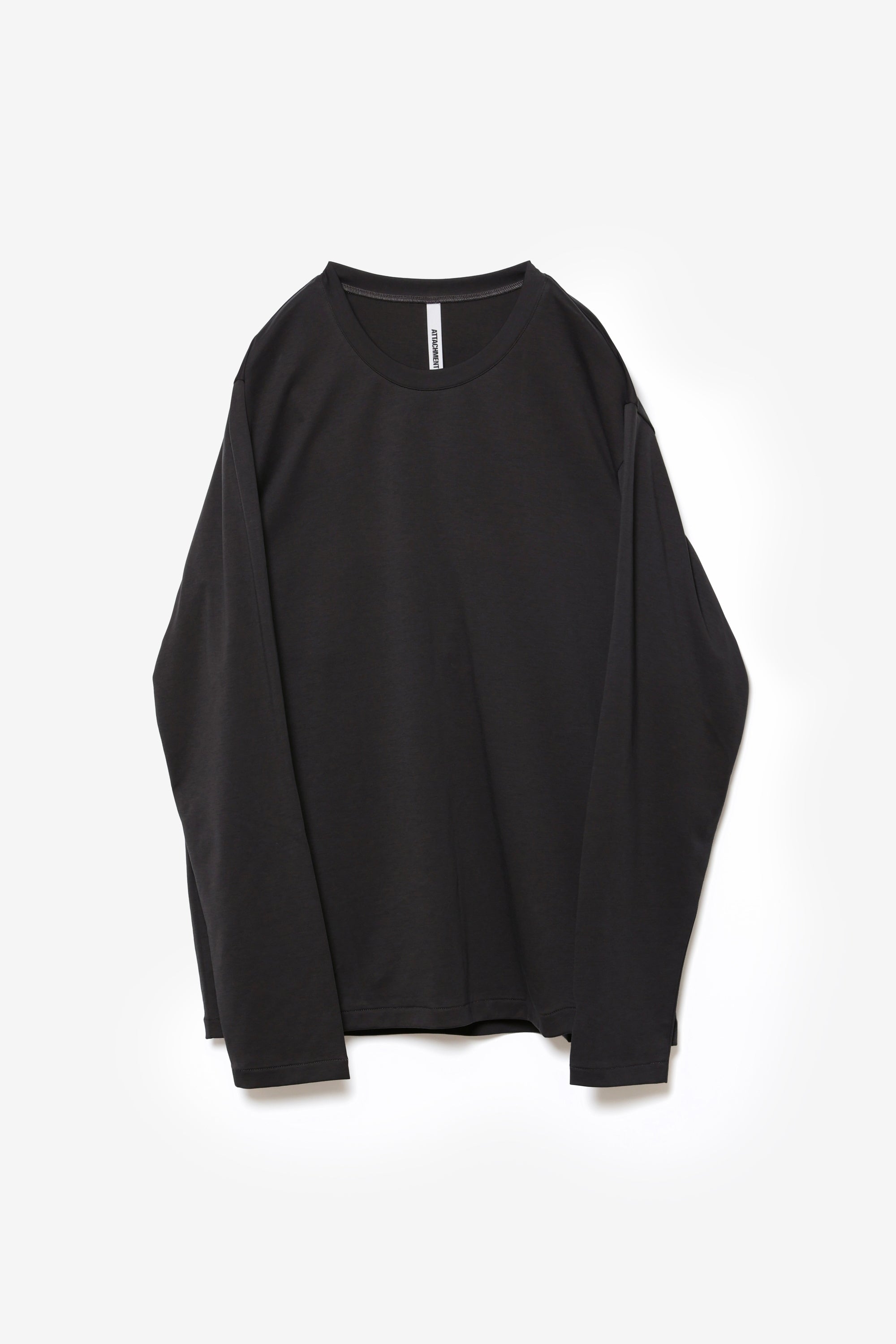 コットンダブルフェイス スリムフィットL/S Tシャツ〔AJ61-047〕