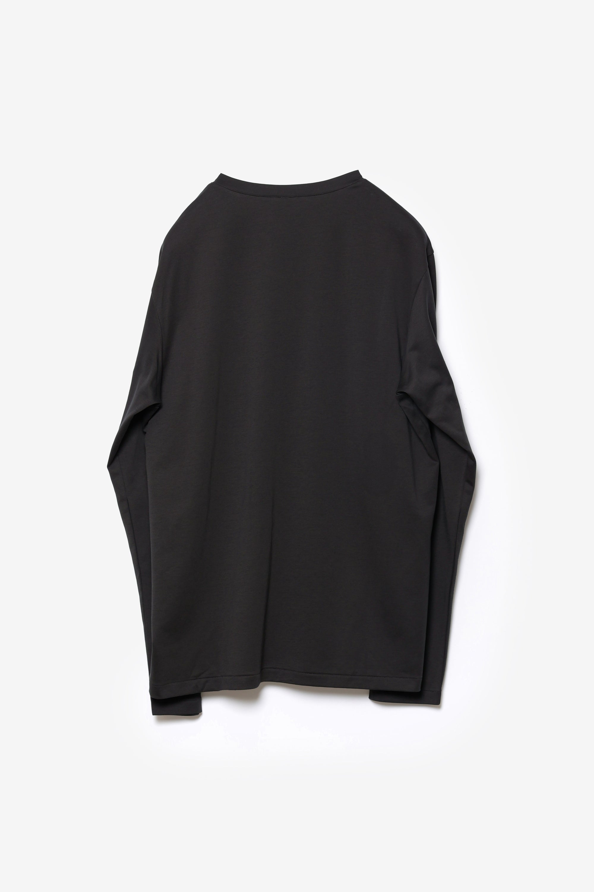 コットンダブルフェイス スリムフィットL/S Tシャツ〔AJ61-047〕