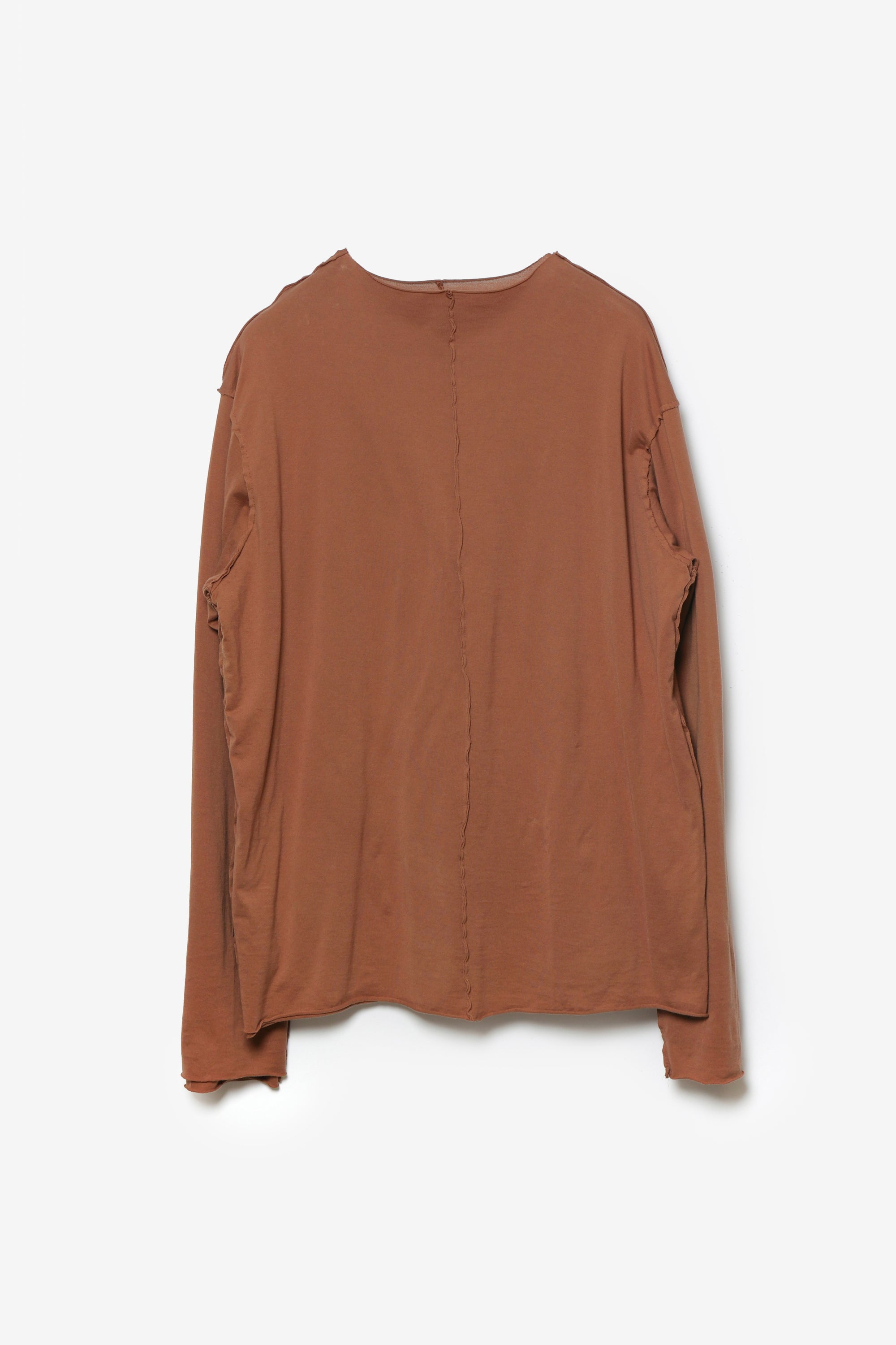 ピマコットンジャージー スリムフィットレイヤードL/S Tシャツ〔AJ61-073〕