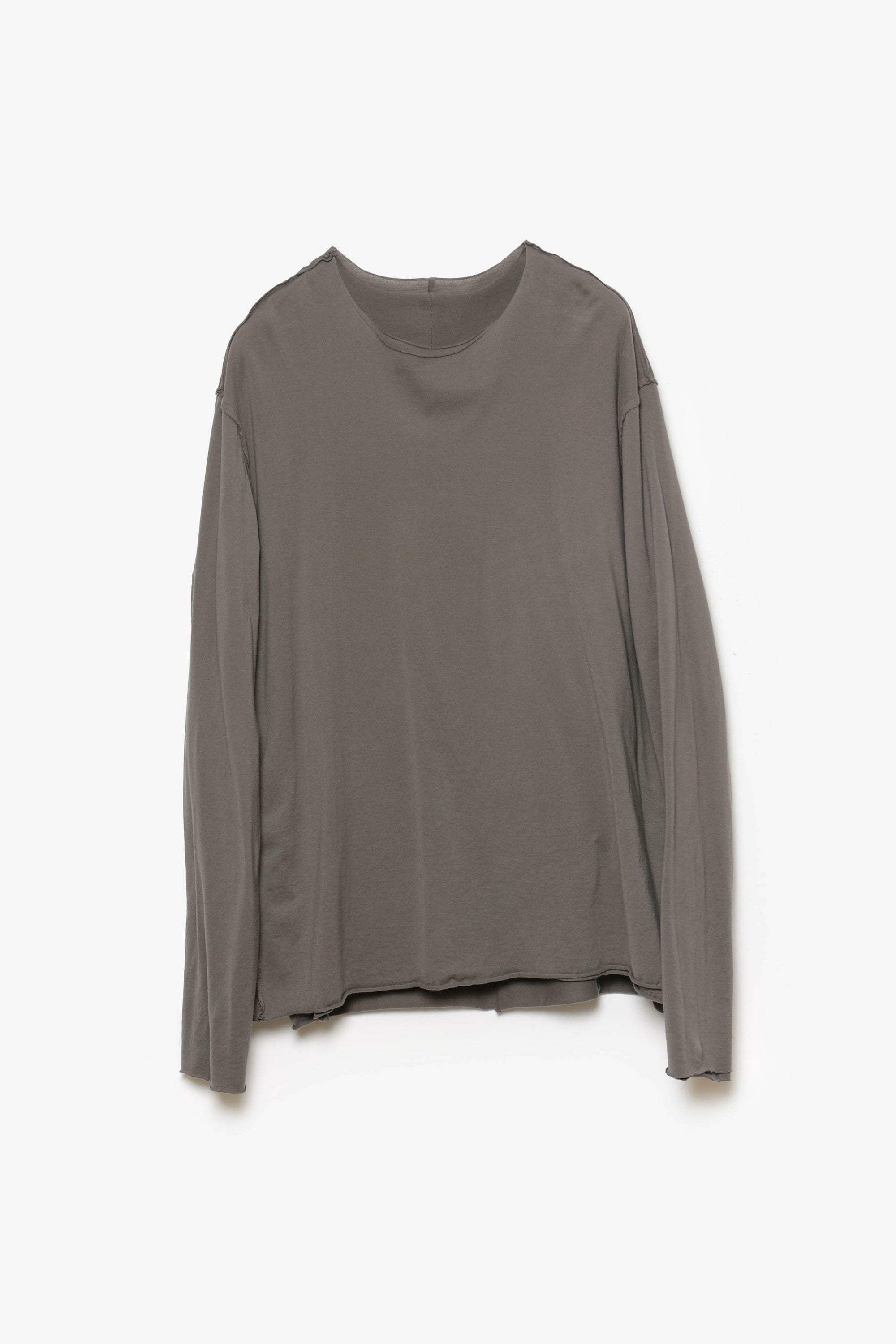 ピマコットンジャージー スリムフィットレイヤードL/S Tシャツ〔AJ61-073〕