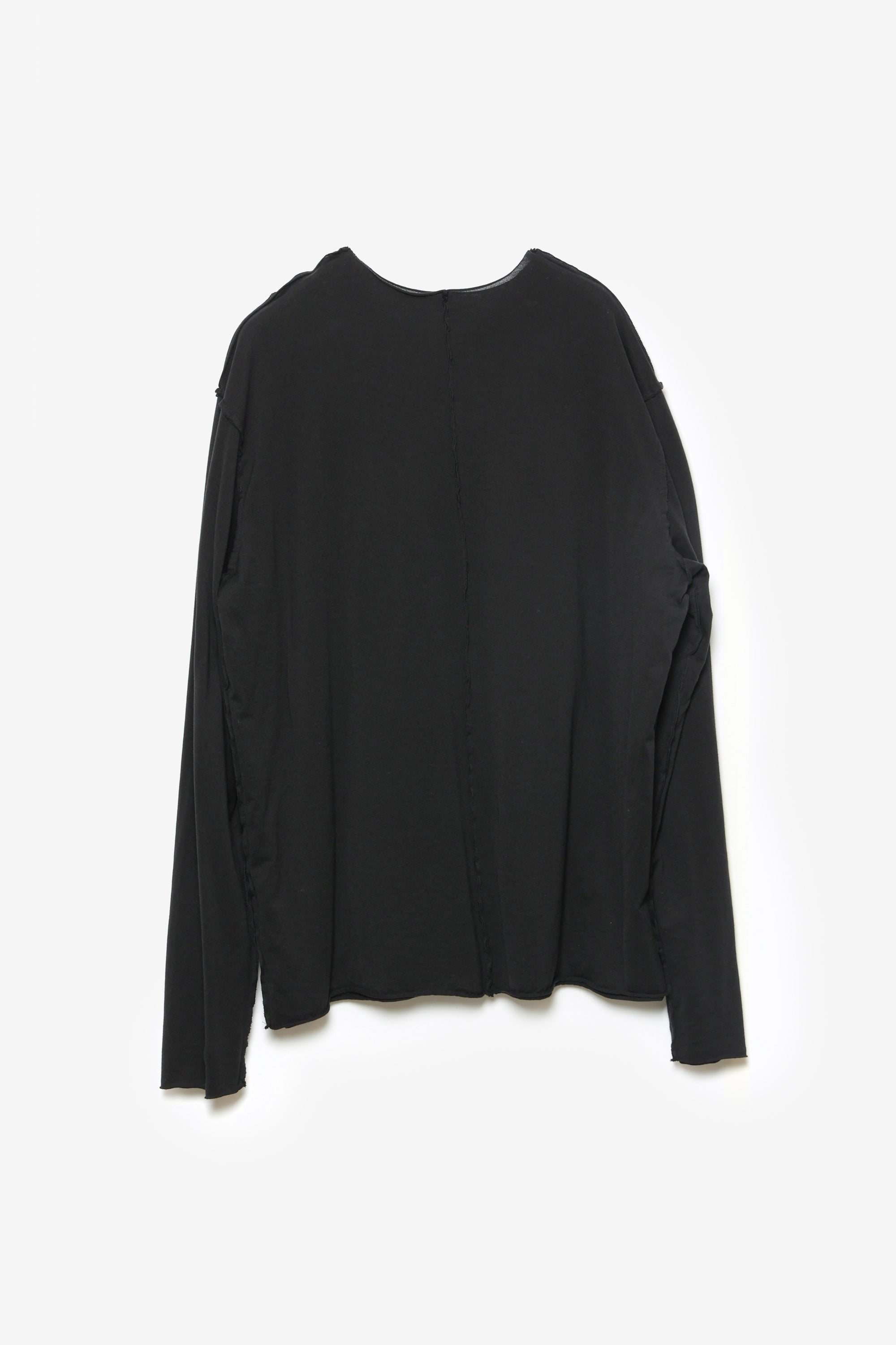 ピマコットンジャージー スリムフィットレイヤードL/S Tシャツ〔AJ61-073〕