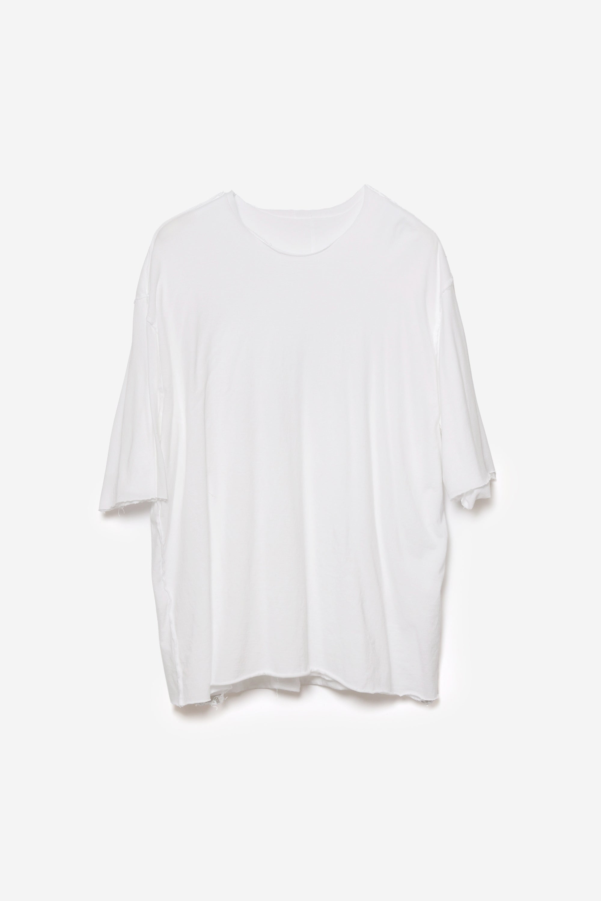 ピマコットンジャージー オーバーサイズレイヤードS/S Tシャツ〔AJ61-074〕