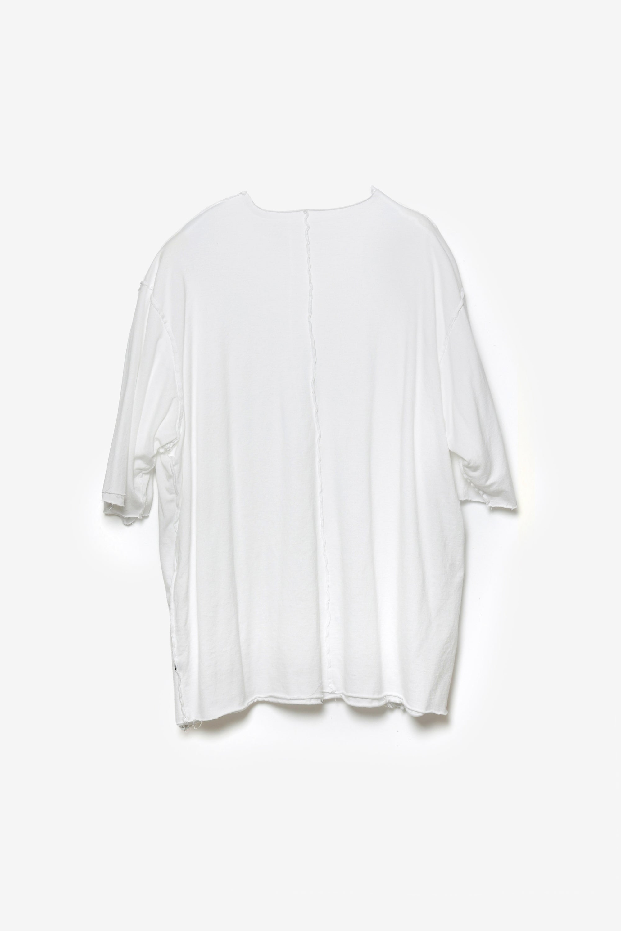 ピマコットンジャージー オーバーサイズレイヤードS/S Tシャツ〔AJ61-074〕