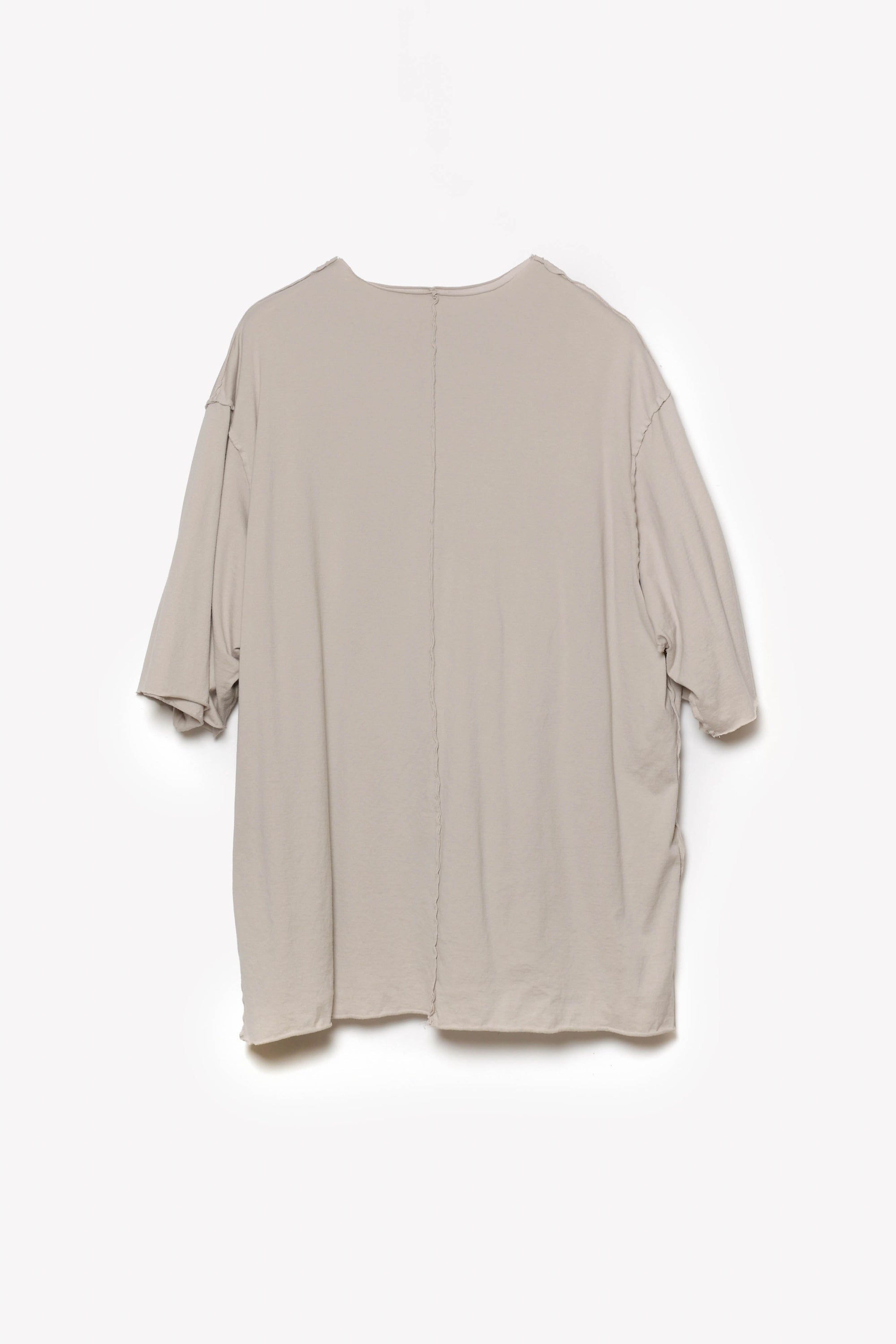 ピマコットンジャージー オーバーサイズレイヤードS/S Tシャツ〔AJ61-074〕
