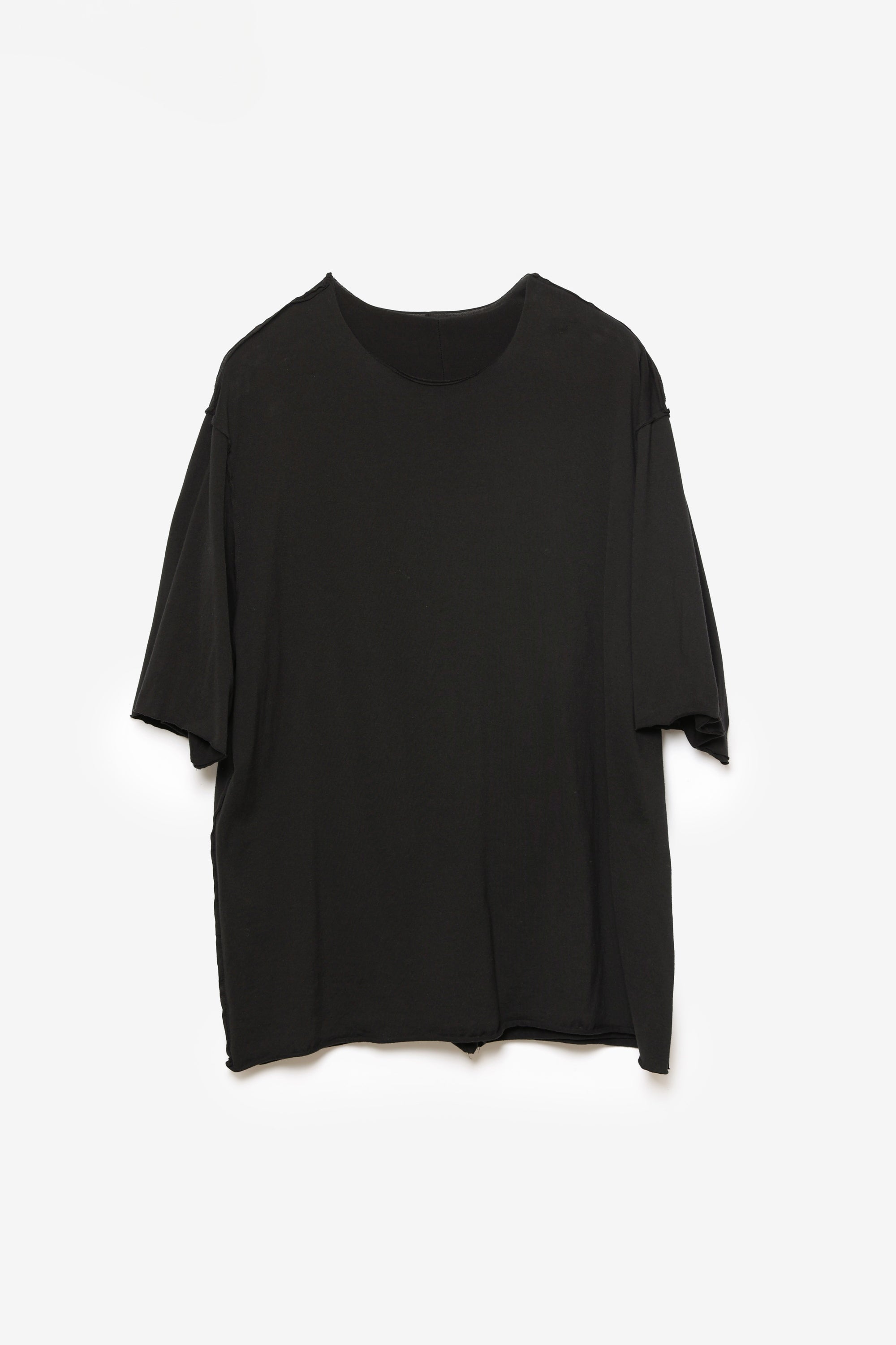 ピマコットンジャージー オーバーサイズレイヤードS/S Tシャツ〔AJ61-074〕