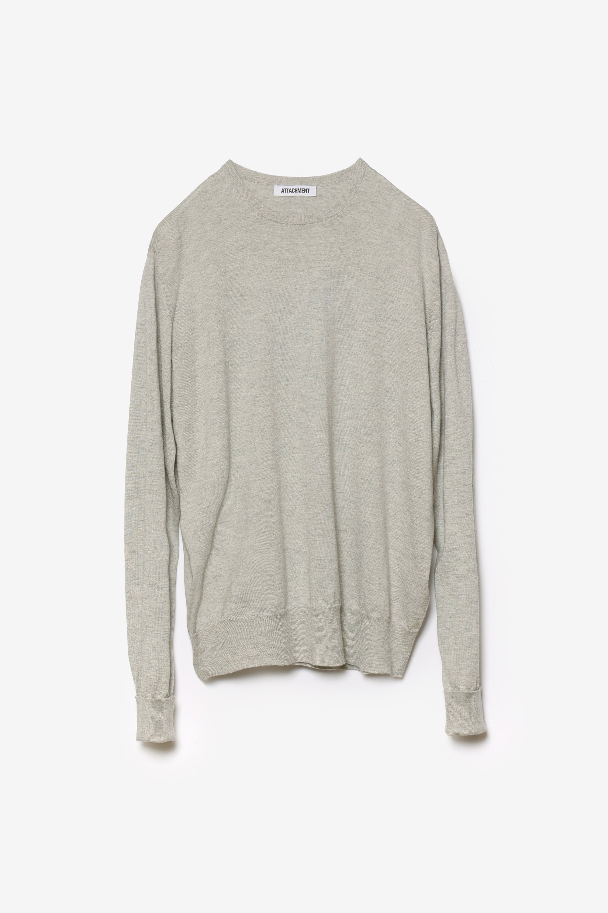 シルクカシミヤニット クルーネックプルオーバー〔AK61-003〕