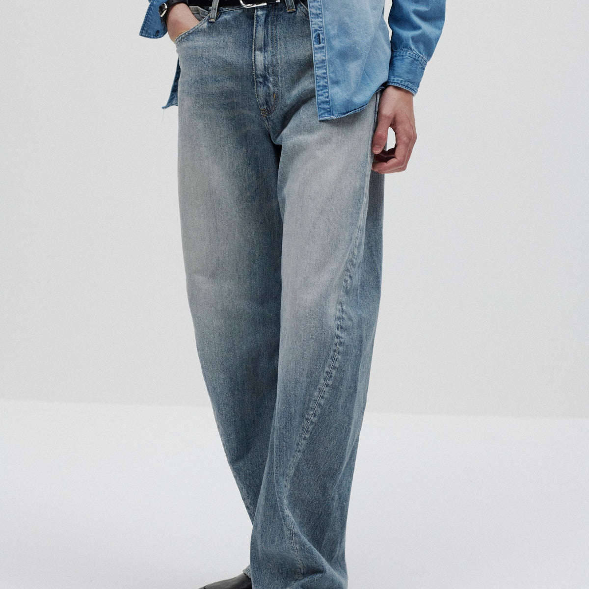13オンスデニム 3Dジーンズ〔AP61-008〕 AW2011 3D ウォッシュデニム 30