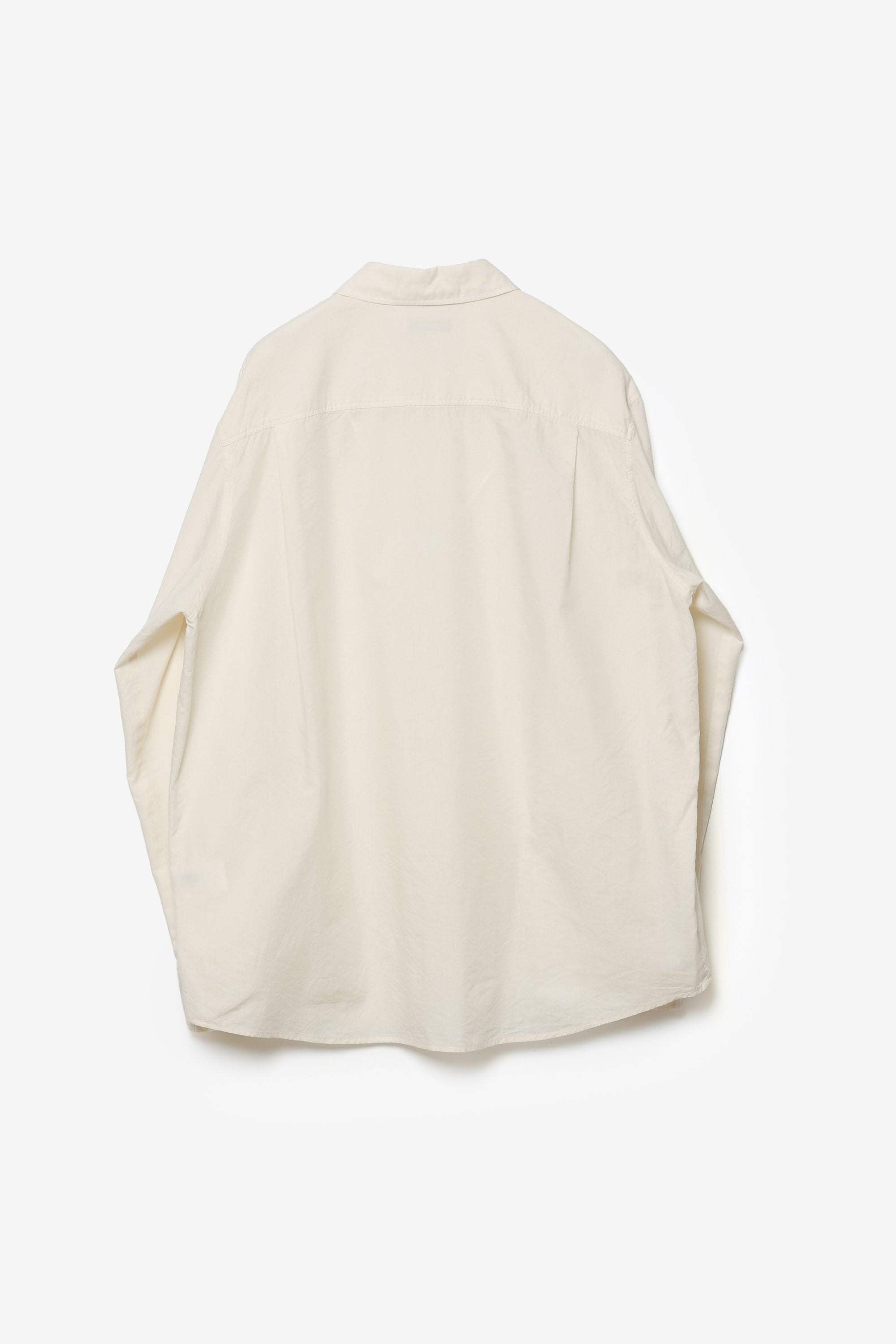 コットン/テンセル ジャカードローン パッチポケットL/S シャツ〔AS61-029〕