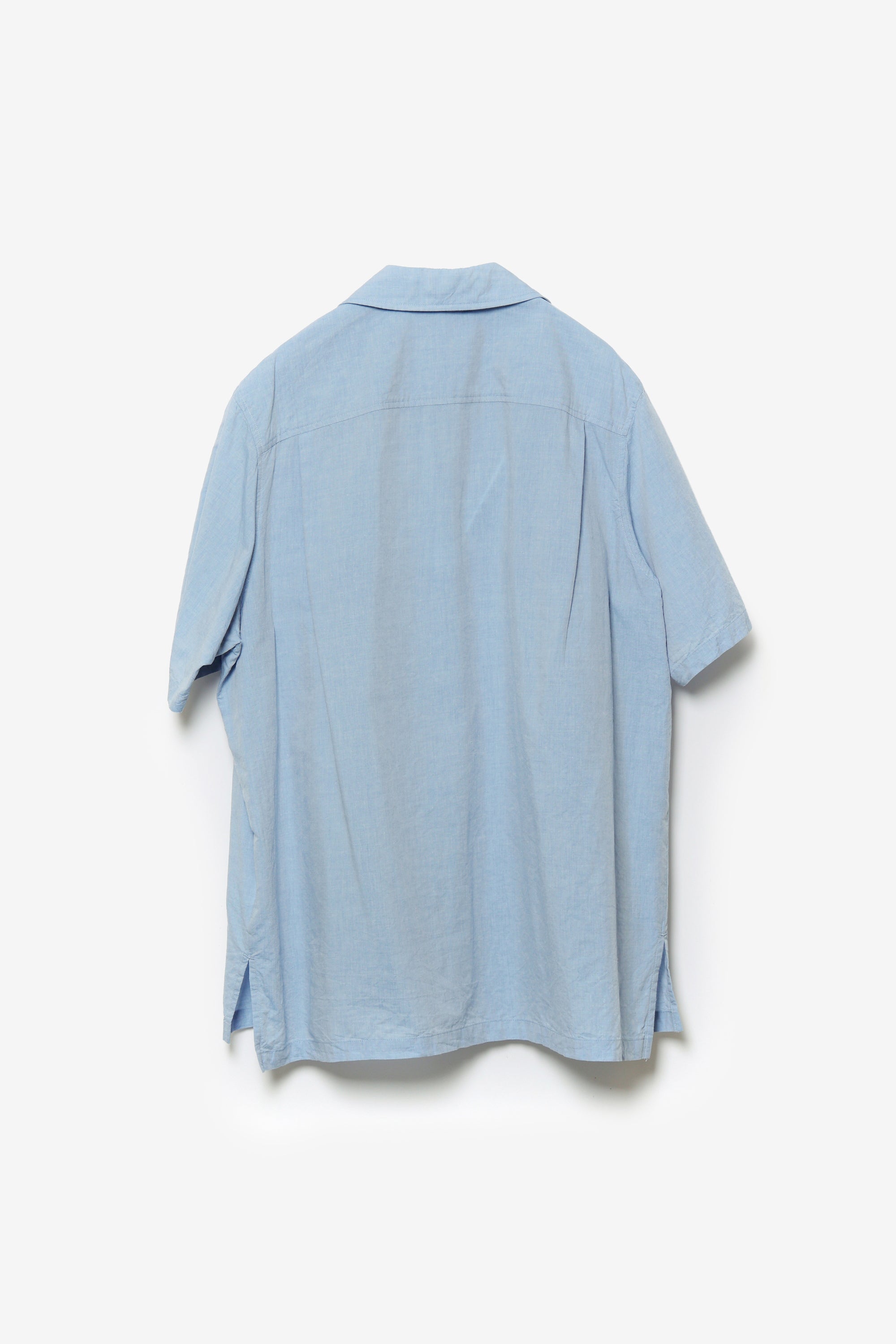 コットン/テンセル ジャカードローン キューバシャツ S/S〔AS61-030〕