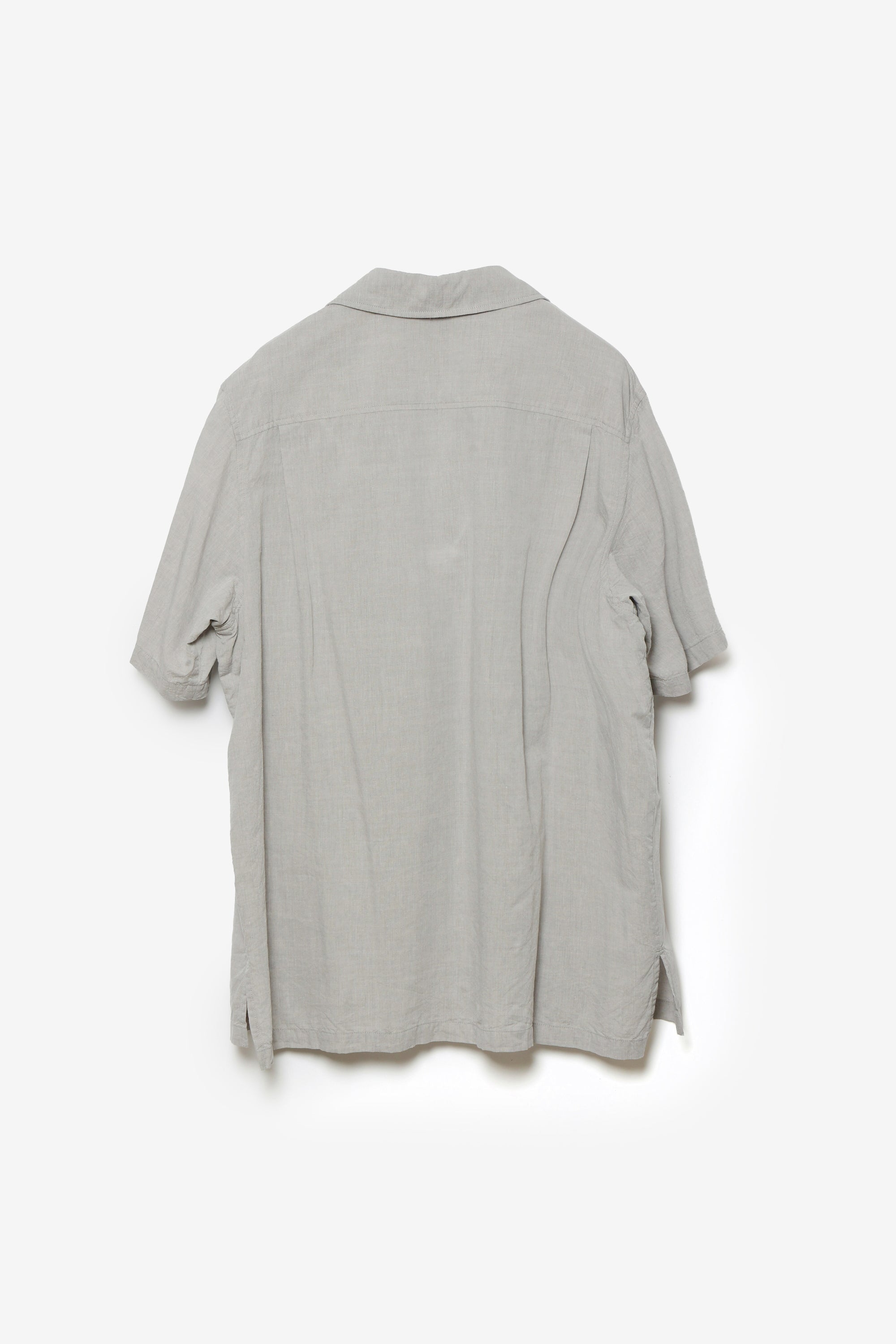 コットン/テンセル ジャカードローン キューバシャツ S/S〔AS61-030〕