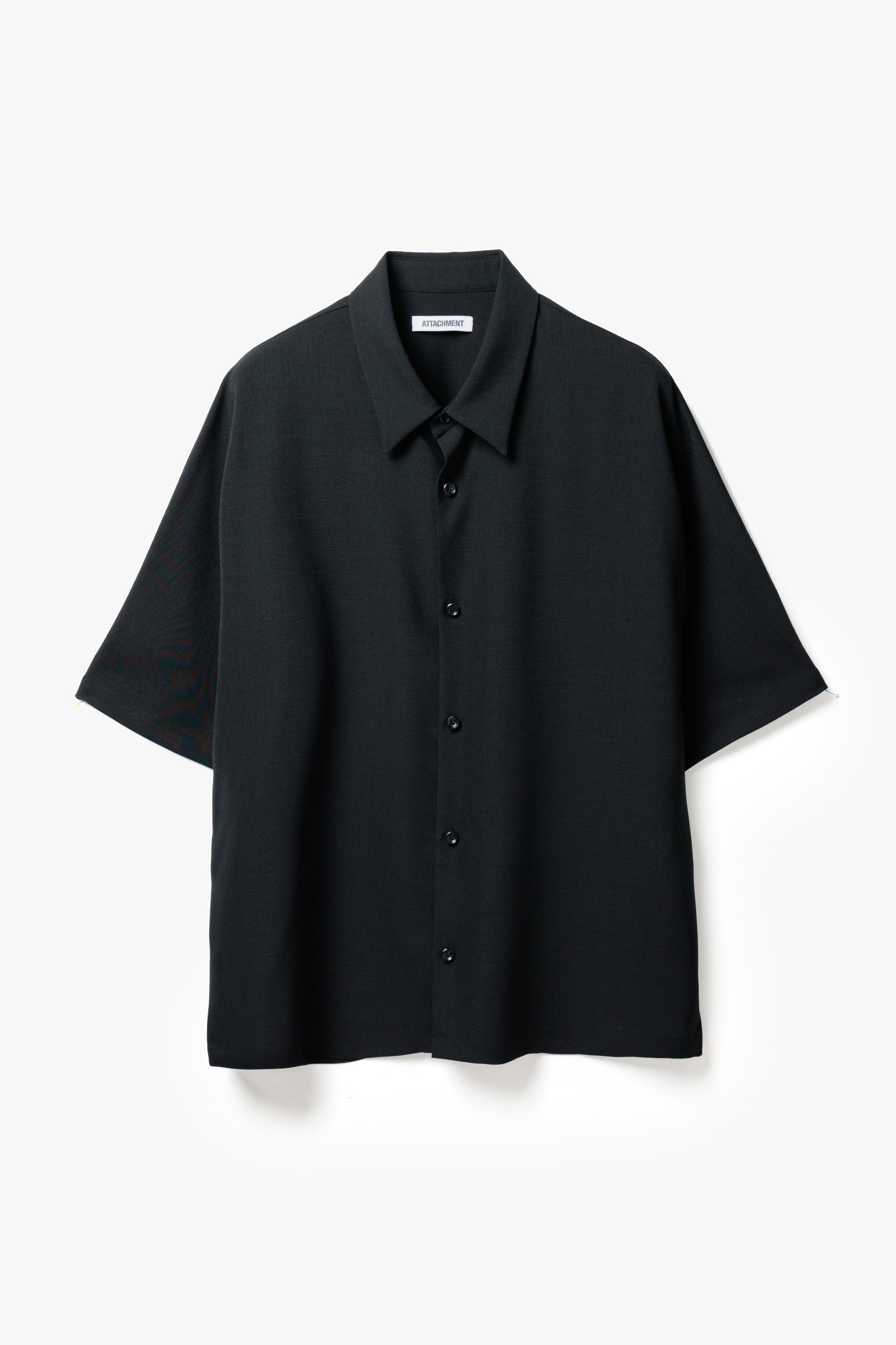 ポリエステルライトトロ ドルマンスリーブレギュラーカラーシャツ S/S