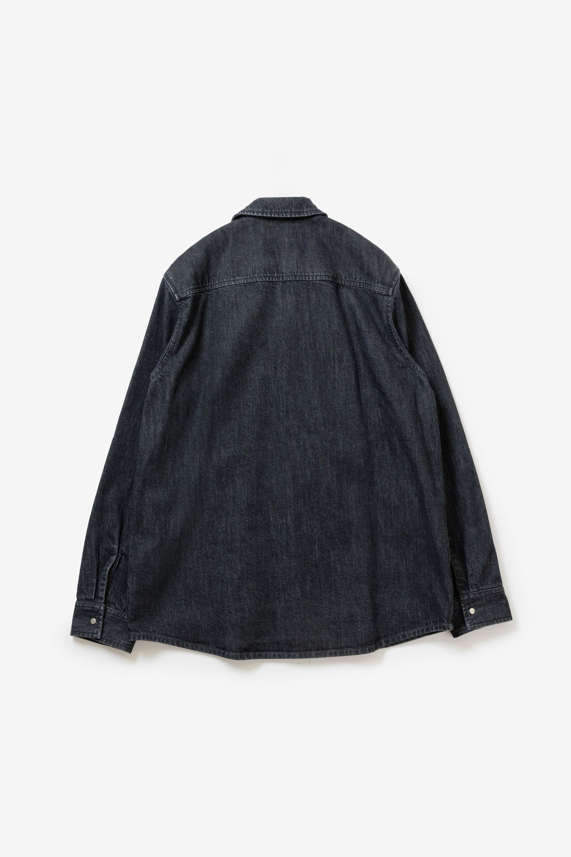 ATTACHMENT × JAPAN DENIM　LEATHER STRAP VINTAGE SHIRT JACKET〔AS61-110〕