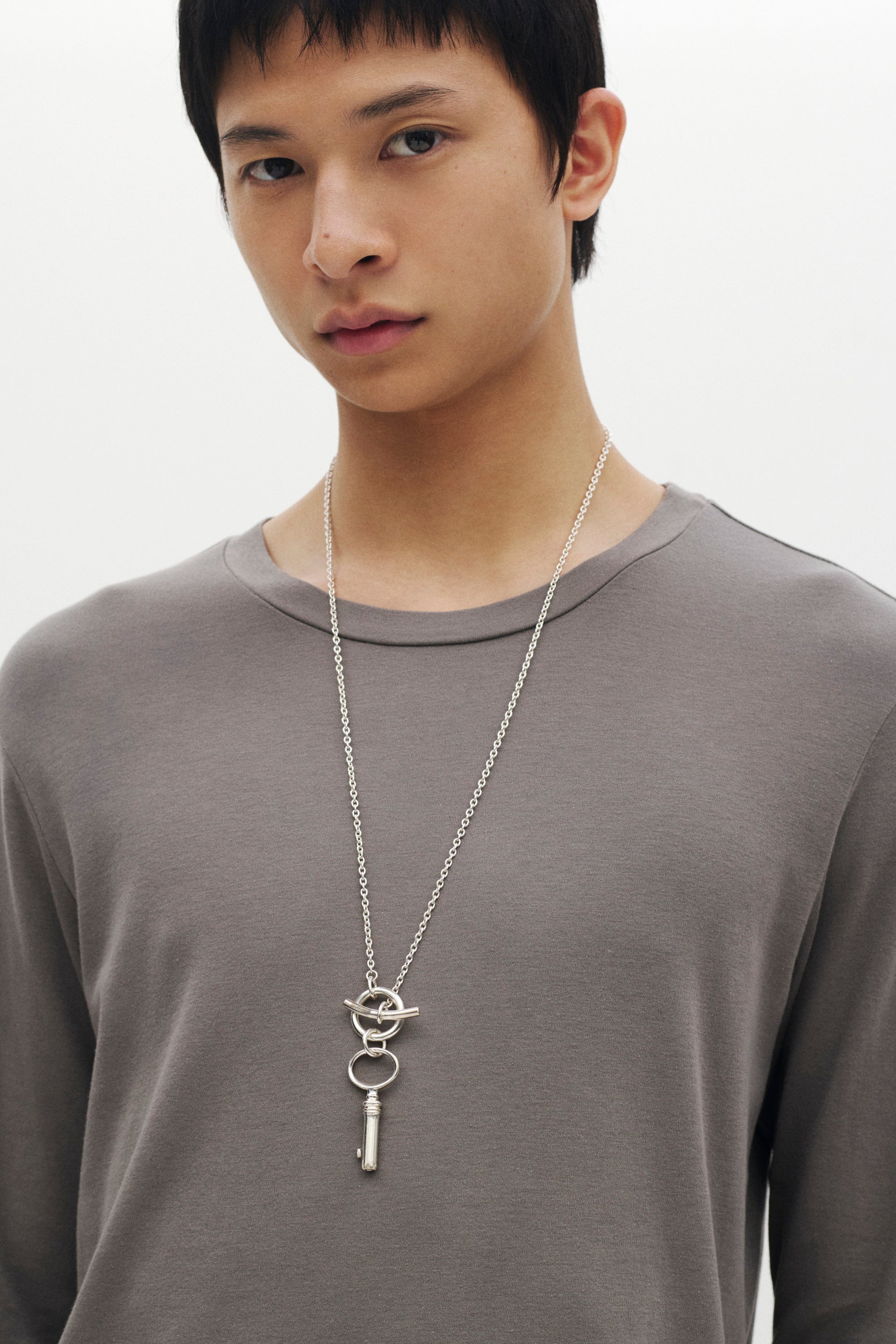 シルバー925ネックレス〔MCKA0236156998〕