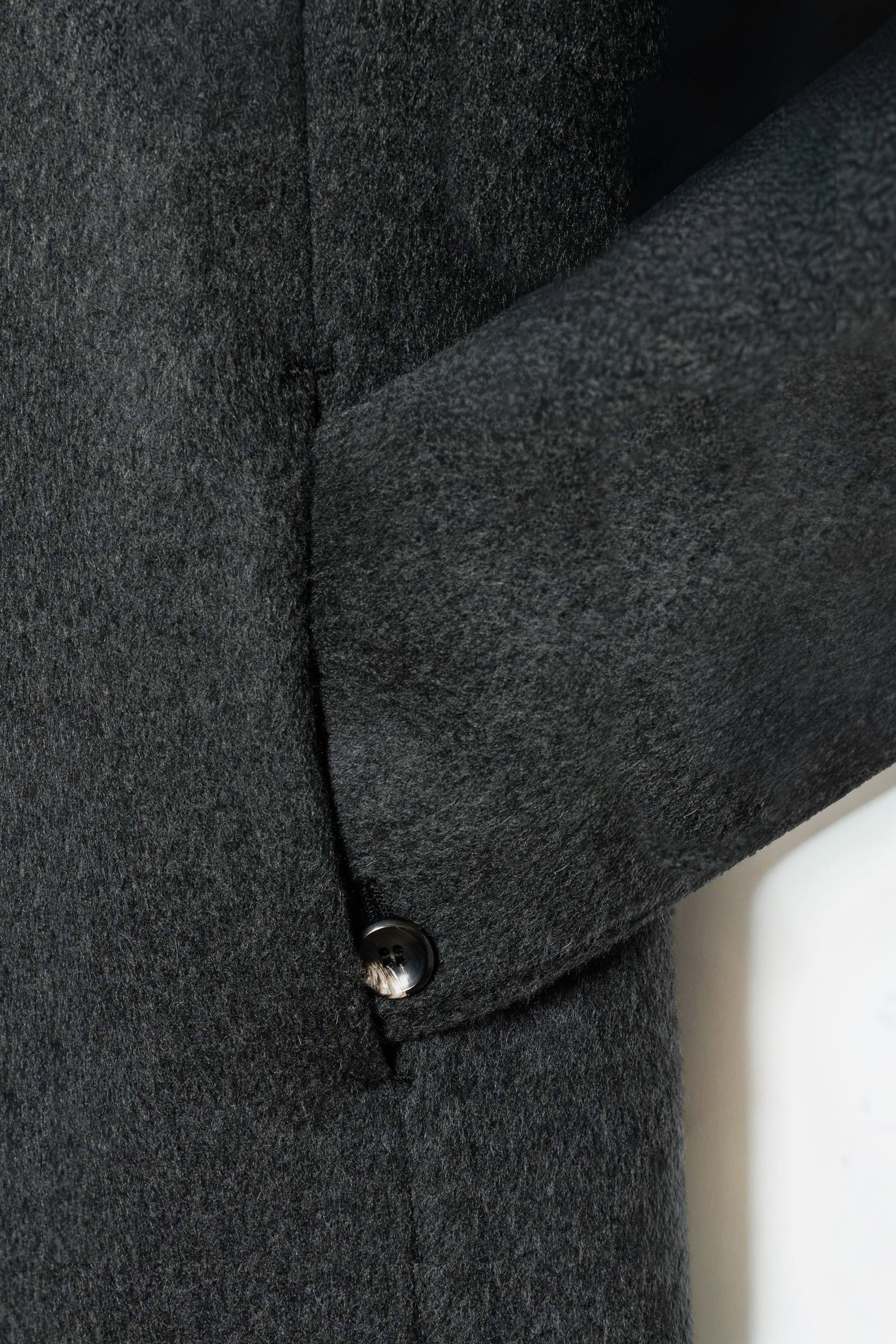 STILL ATTACHMENT カシミヤダブルメルトンチェスターコート