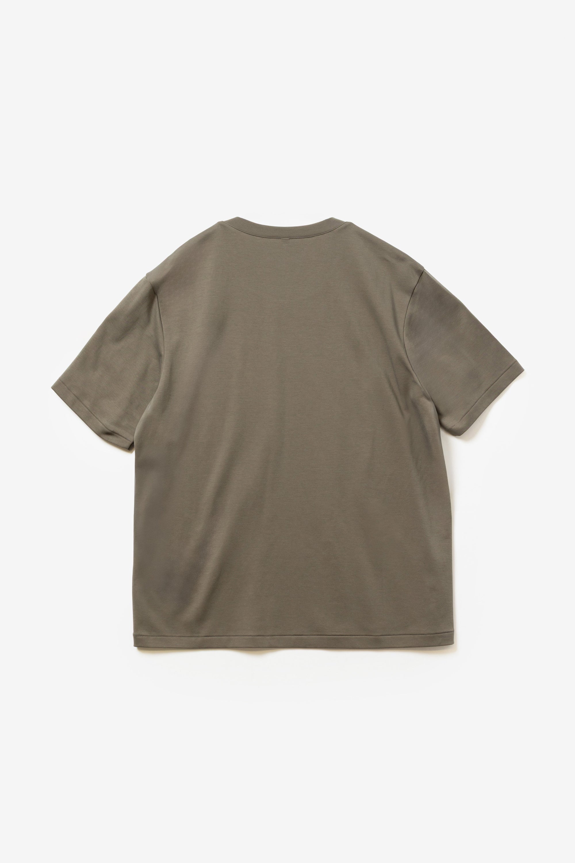コットンダブルフェイススリムフィットS/Sカットソー〔MCKA0284086998〕
