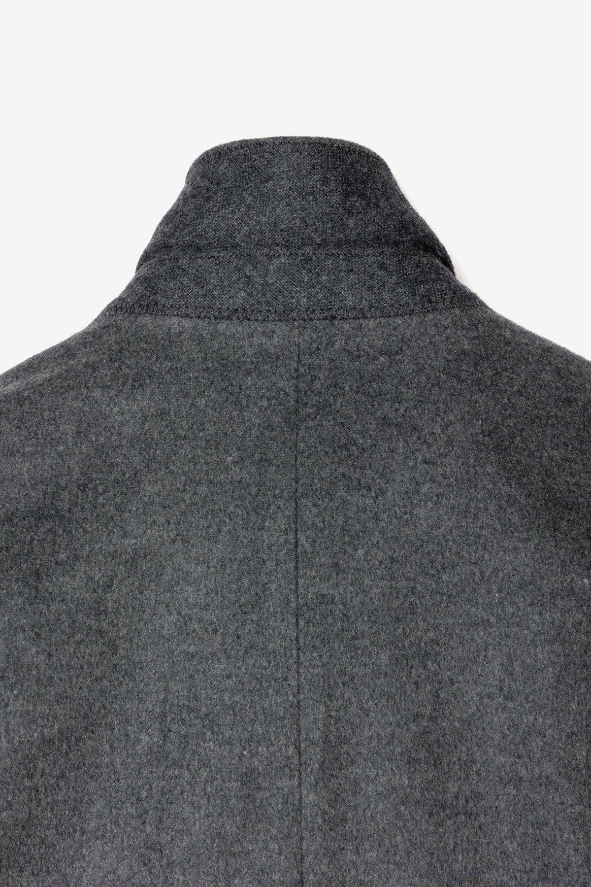 STILL ATTACHMENT ウール ショートビーバーダブルブレステッドジャケット〔MCKA0289046998〕