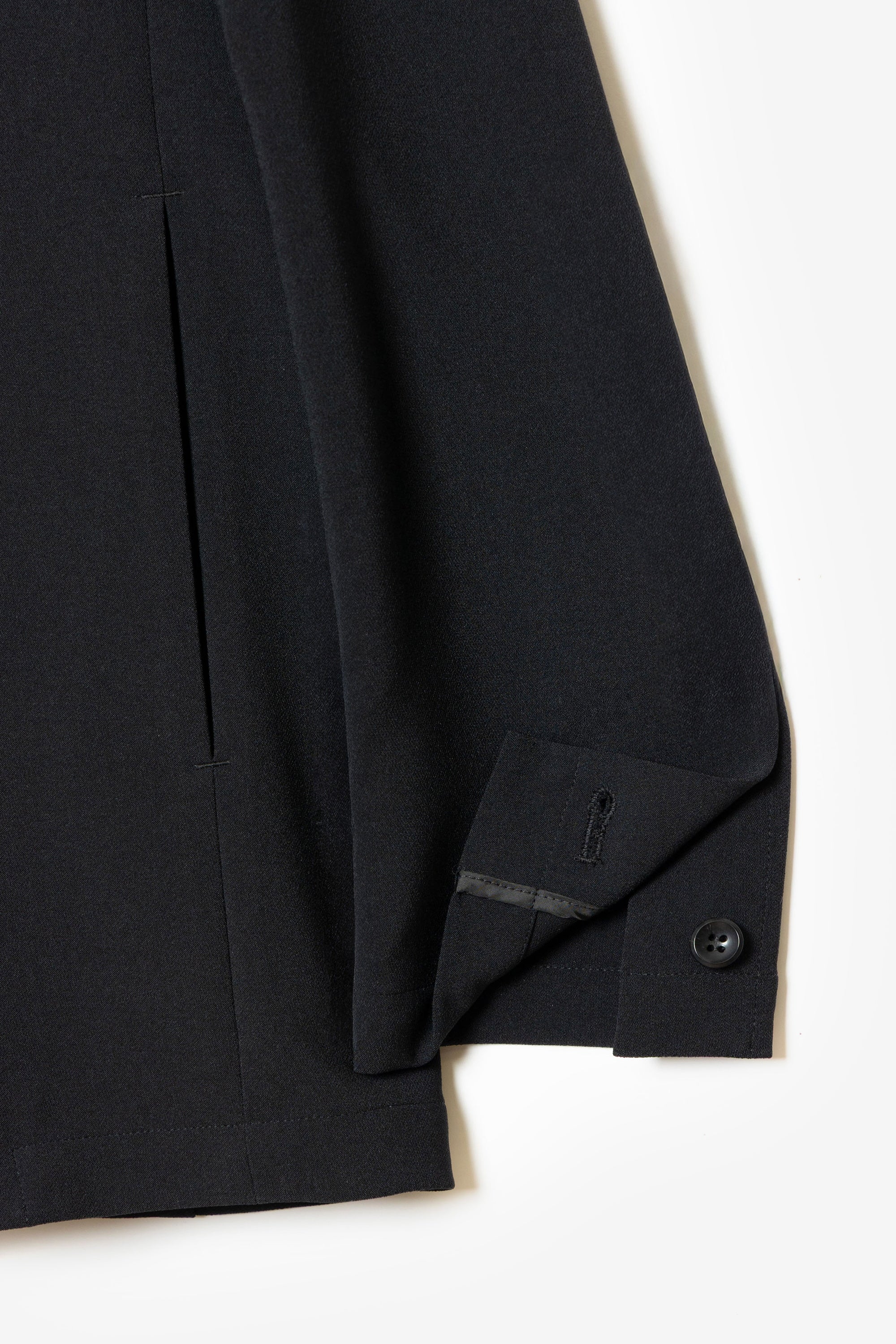 ポリエステルストレッチダブルクロス2Bジャケット〔MCKA0292046998〕